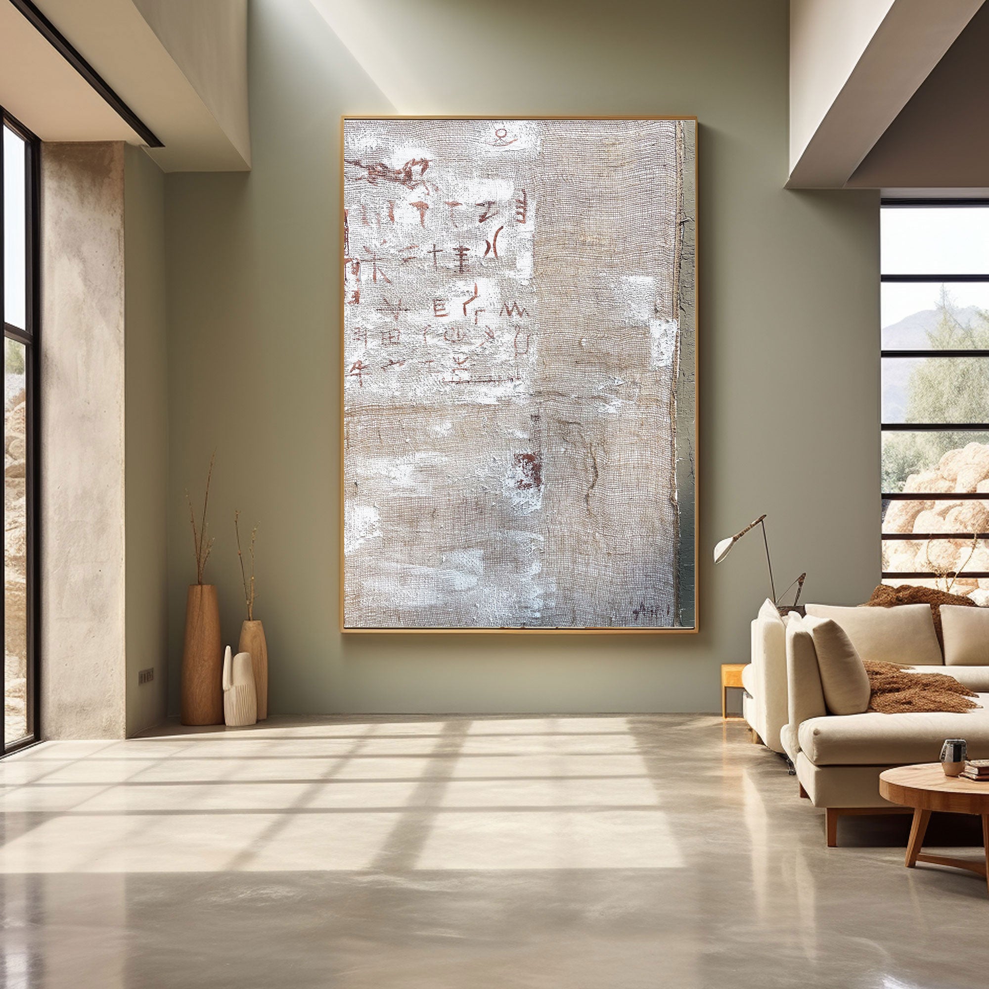 Wabi Sabi Painting LWS136