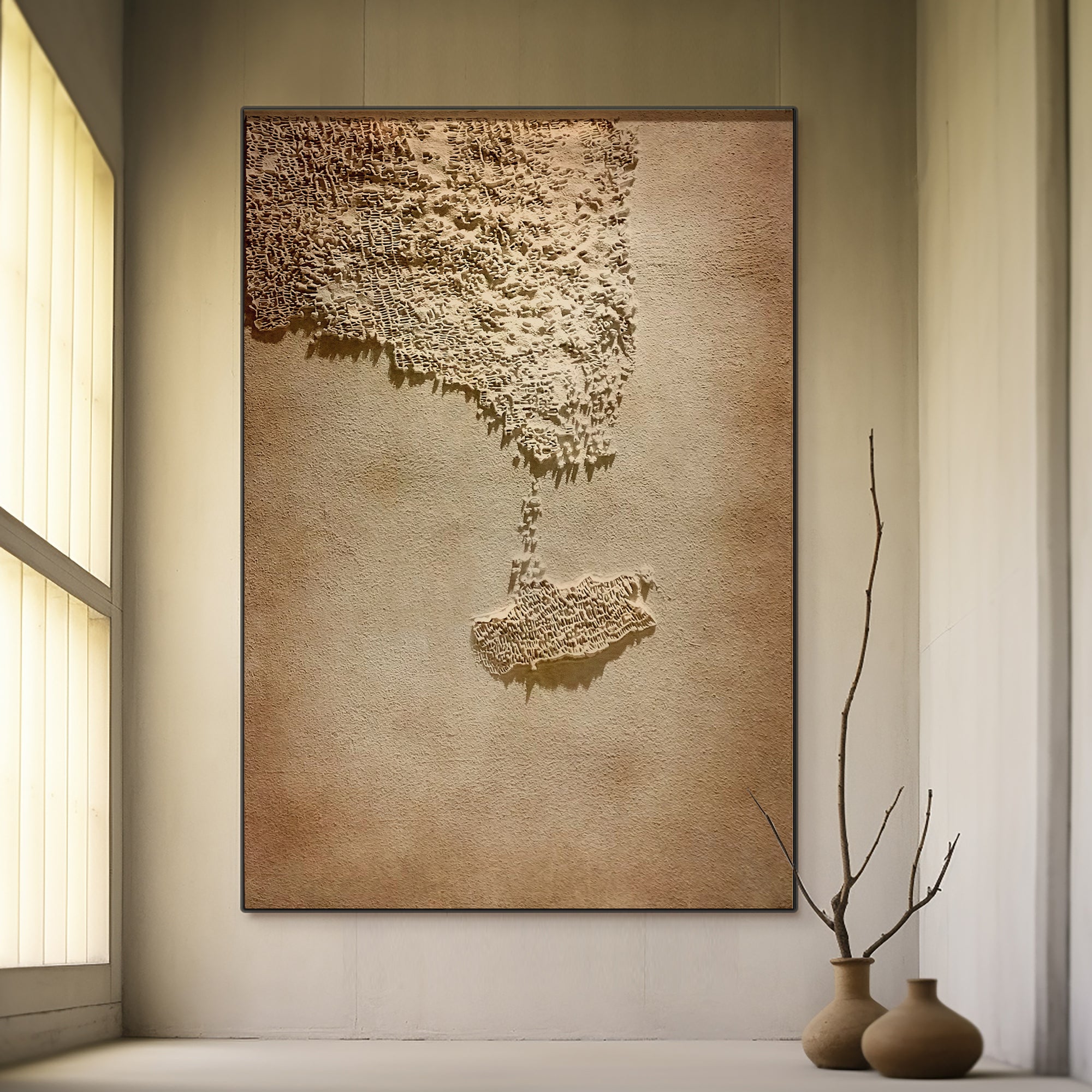 3D Textured Painting HTX069