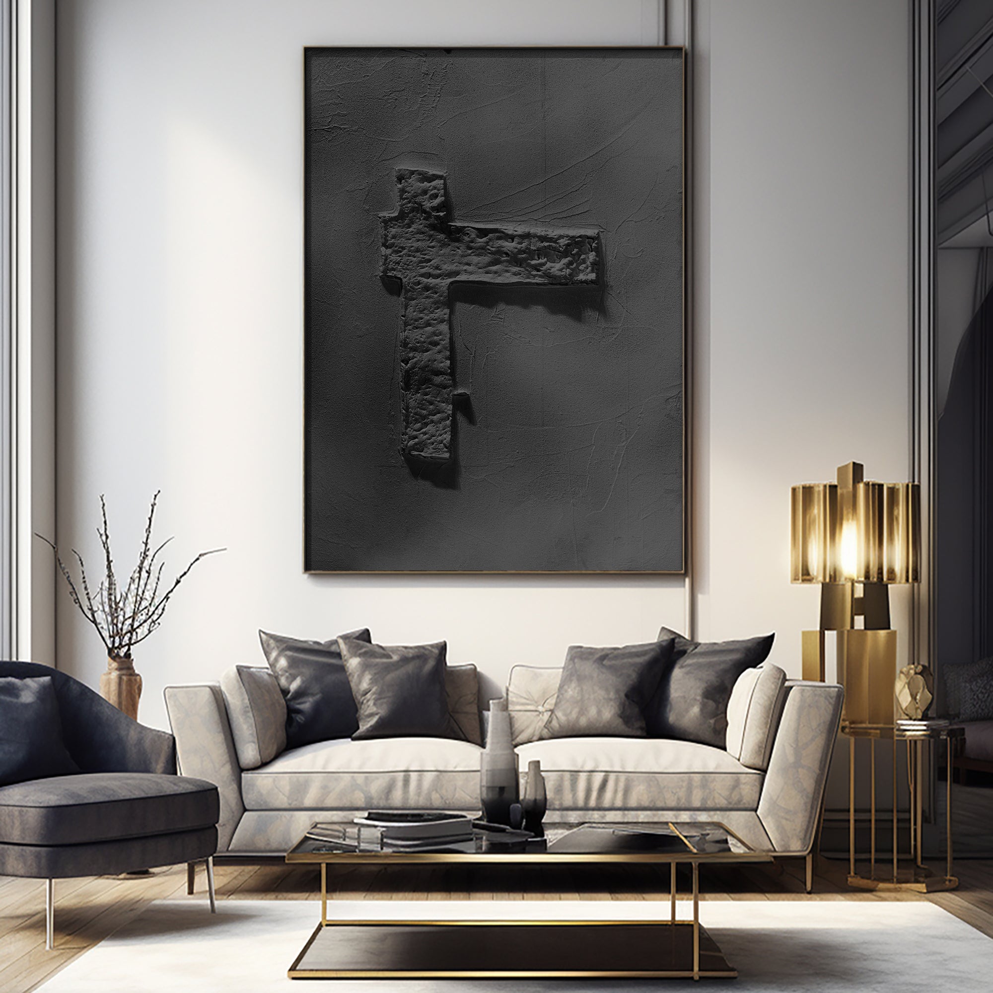 3D Textured Painting HTX124