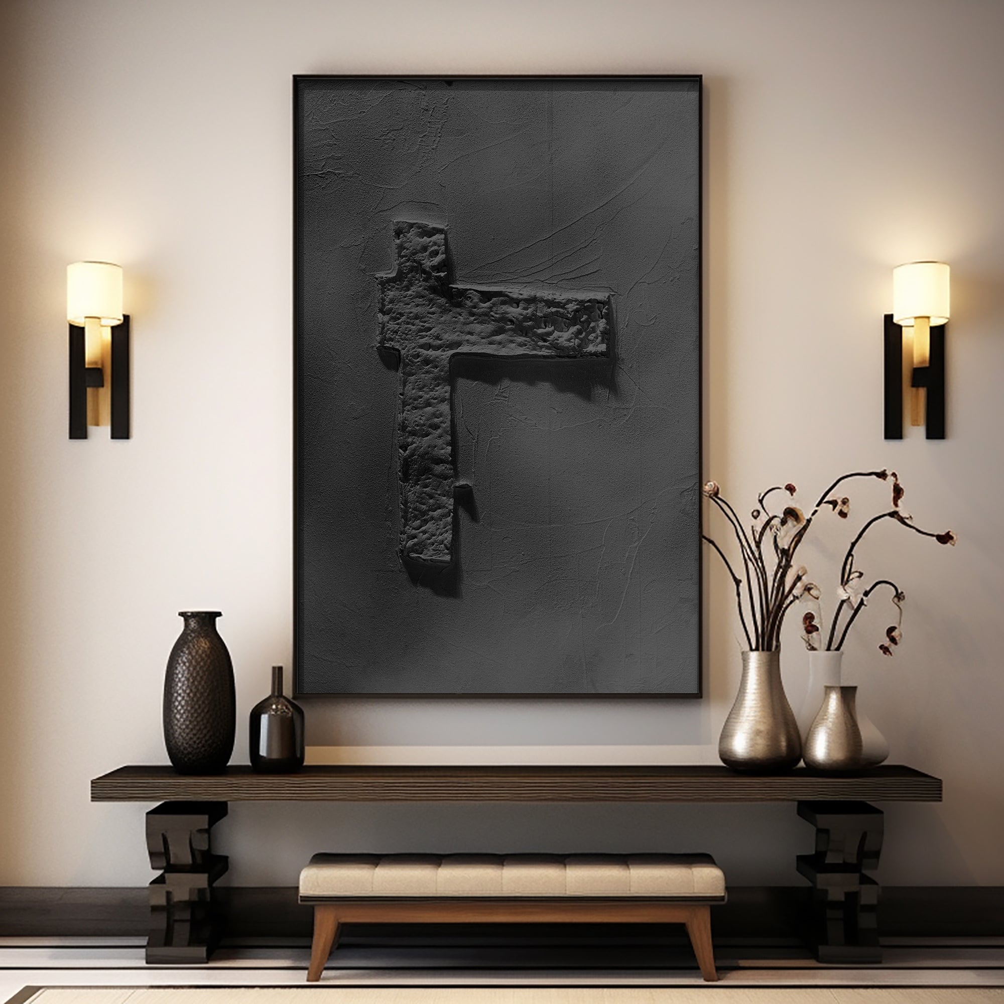 3D Textured Painting HTX124