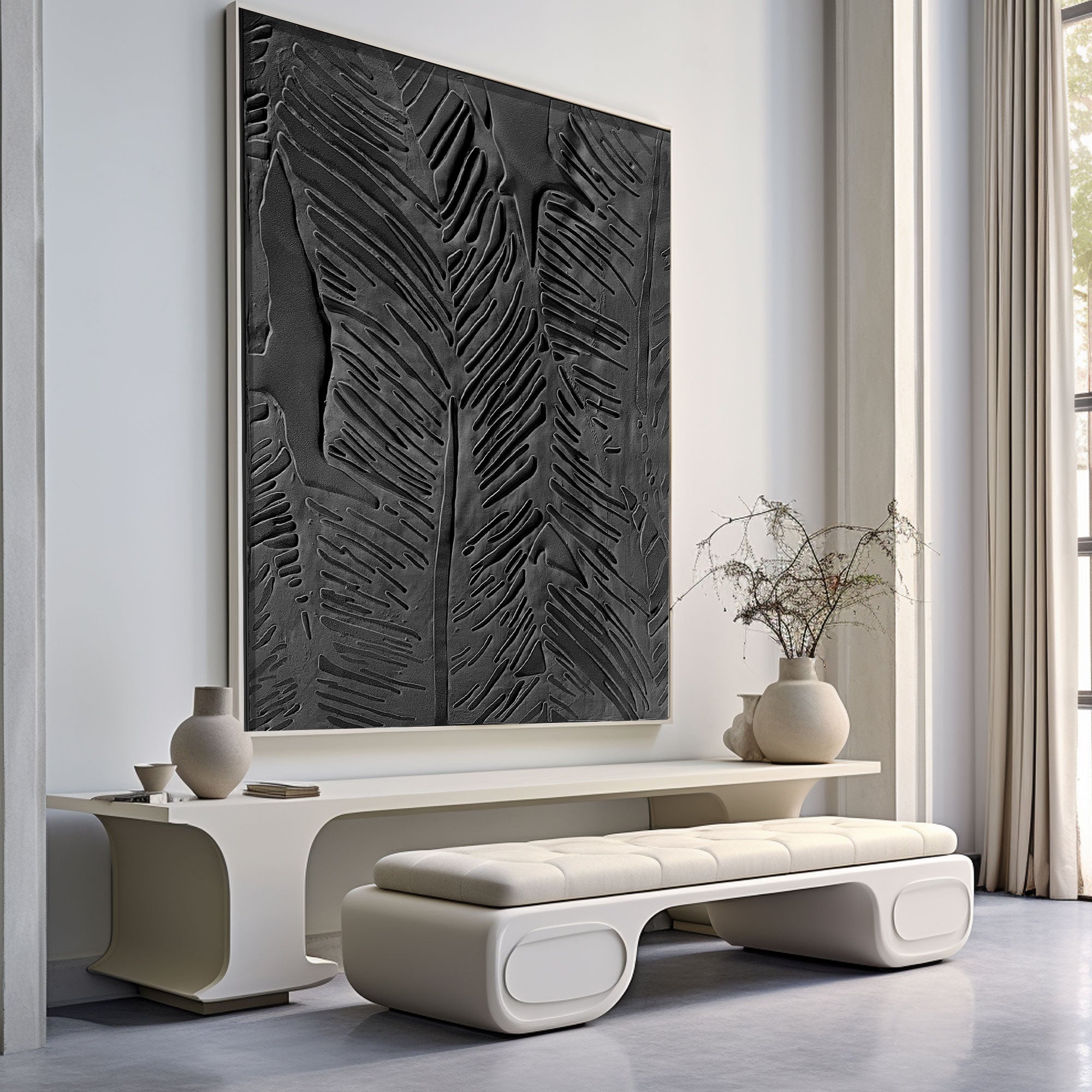 Contemporary Minimalist Art HML115