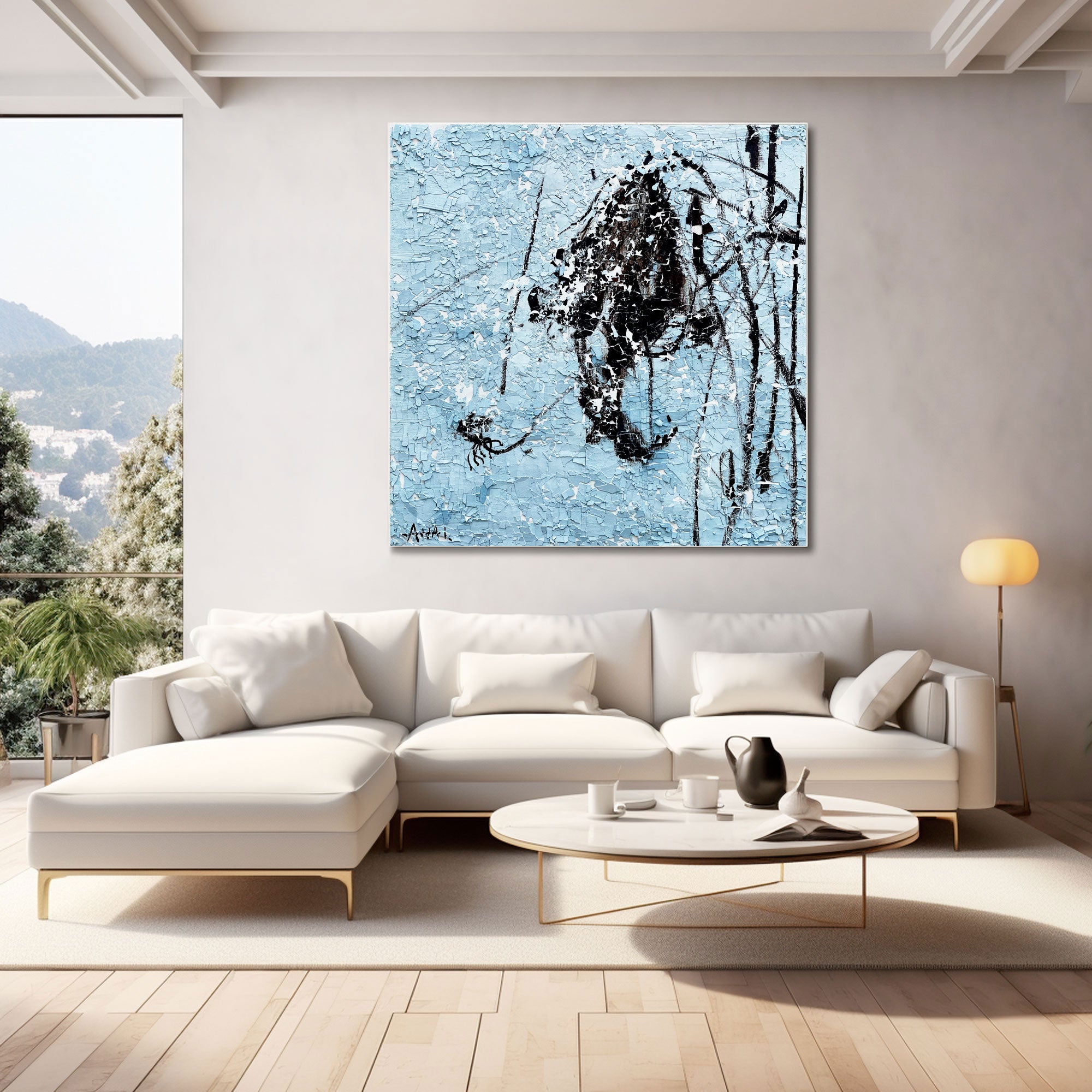 Contemporary Minimalist Art LML158