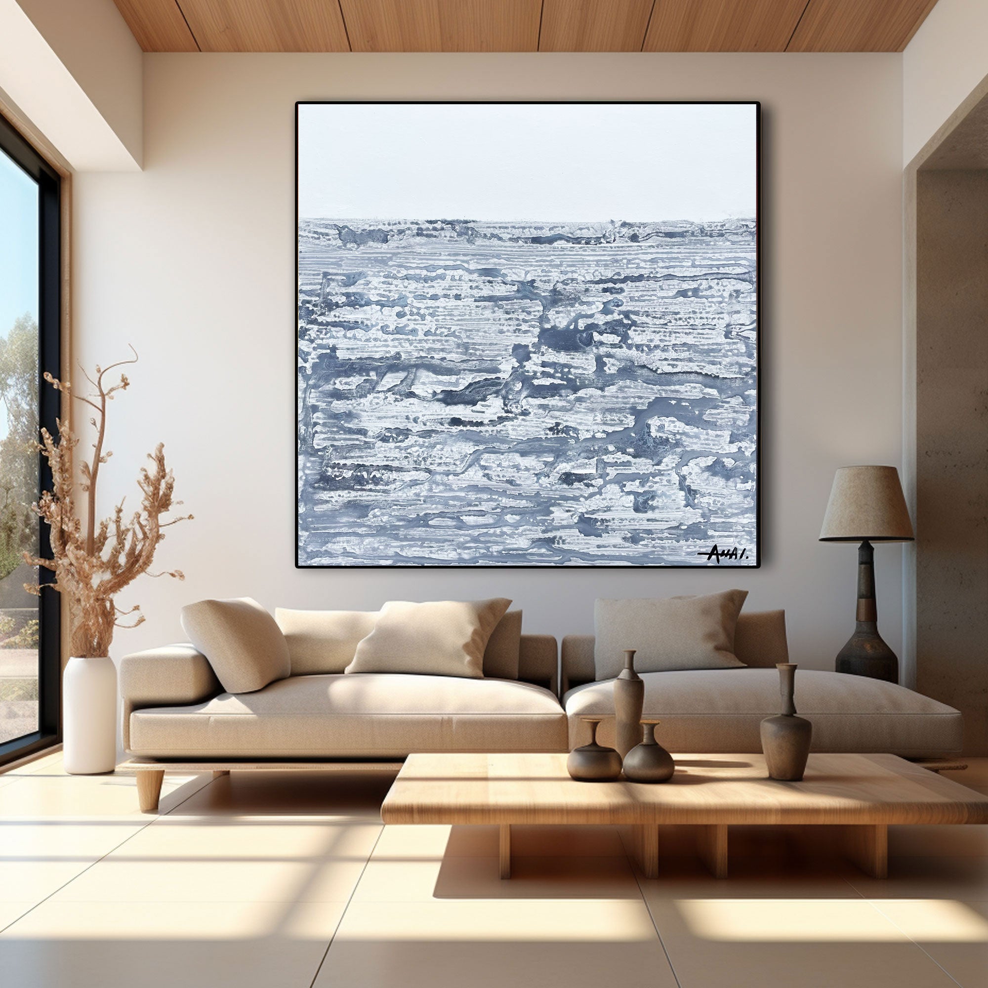 Contemporary Minimalist Art LML159