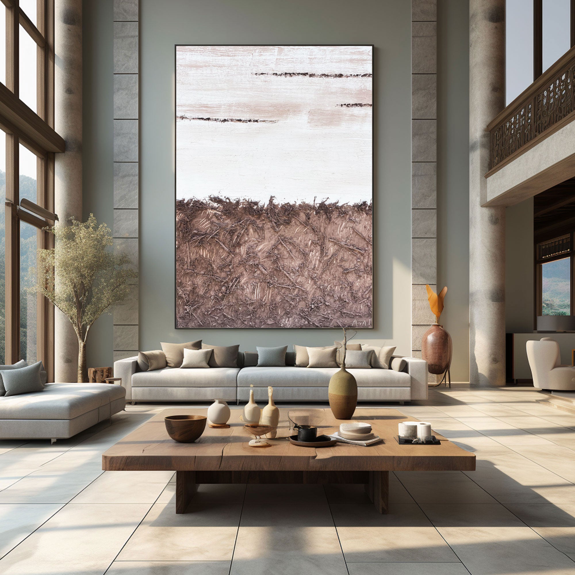 Wabi Sabi Painting LWS087