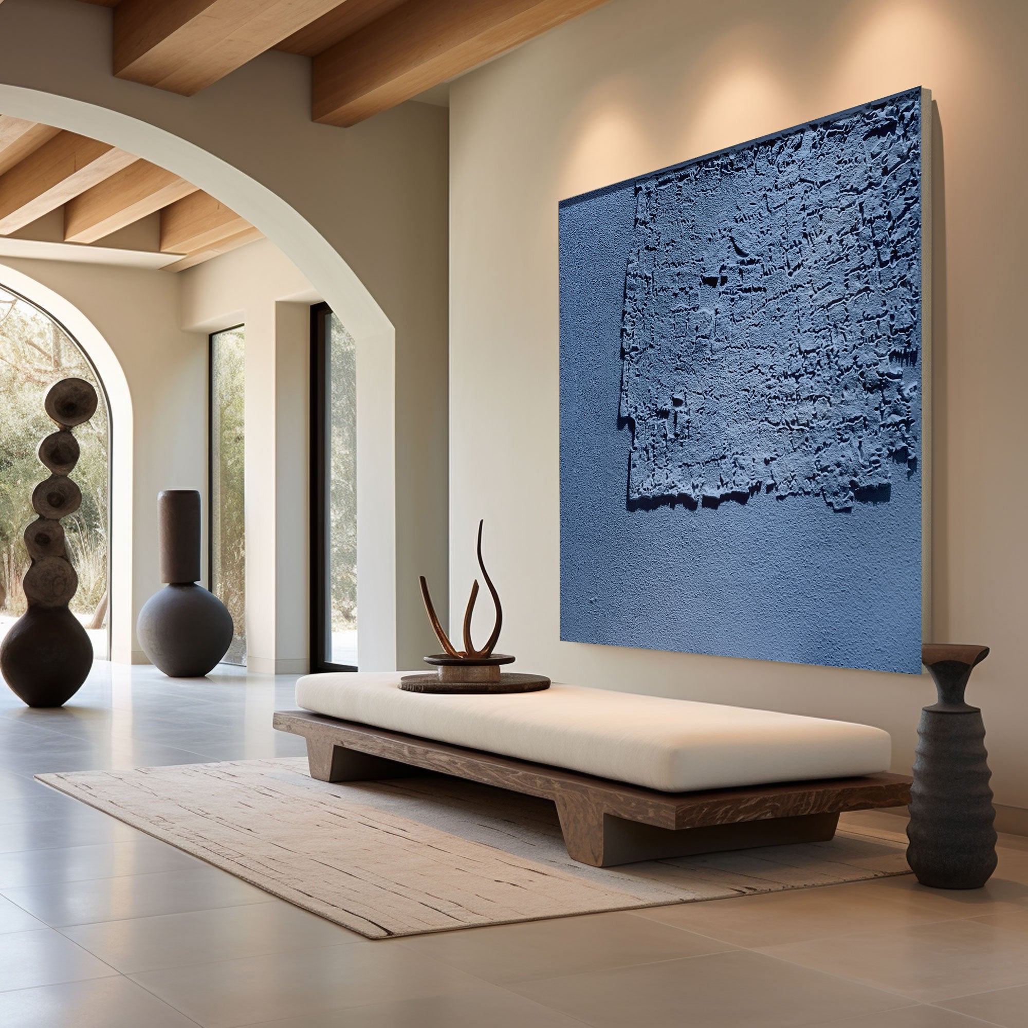 Plaster Art Texture Painting HTX080