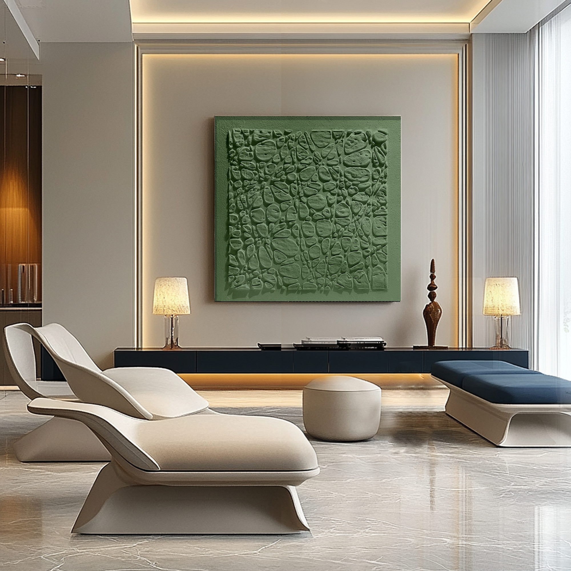 Plaster Art Texture Painting HTX090