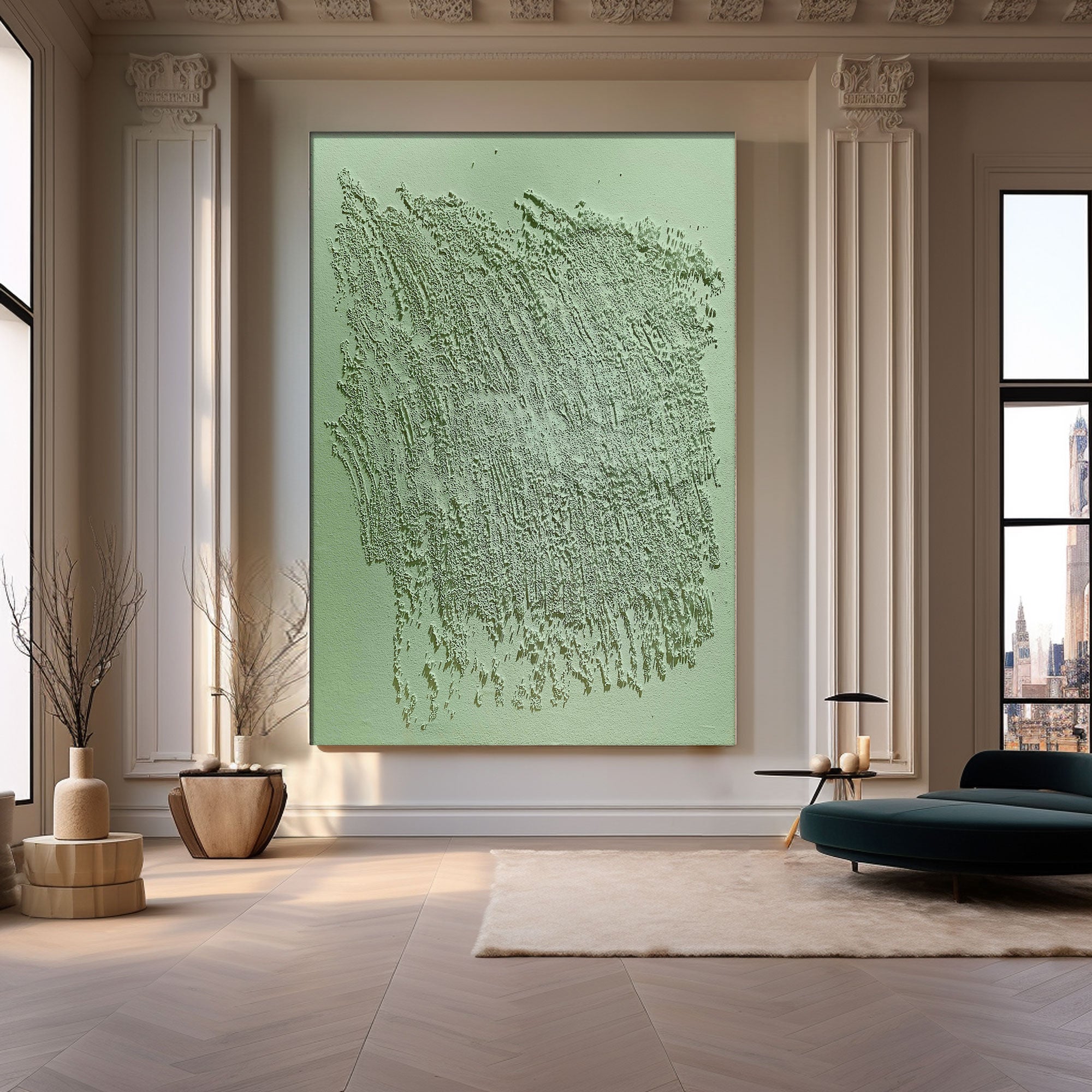 Contemporary Minimalist Art HML078