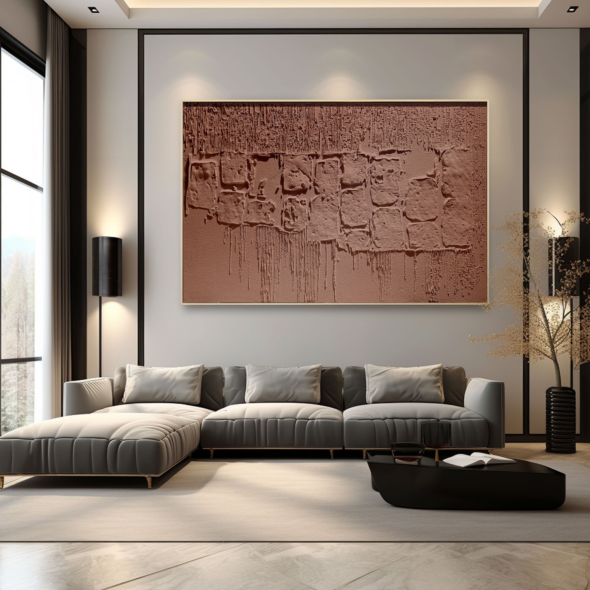 Wabi Sabi Painting HWS060