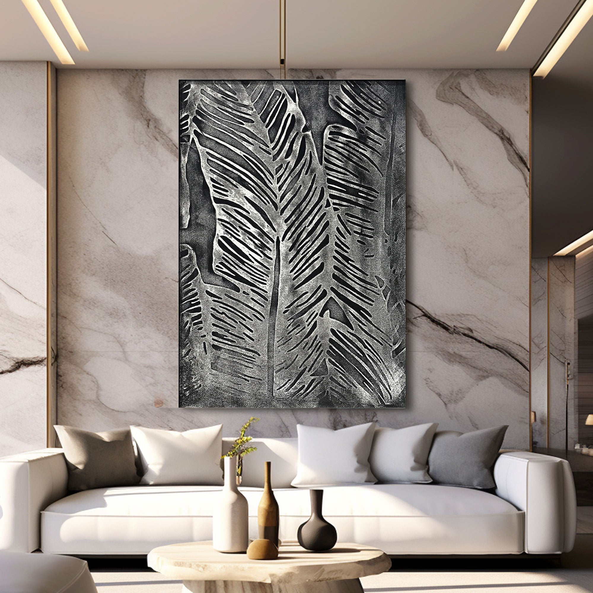 Contemporary Minimalist Art HML116