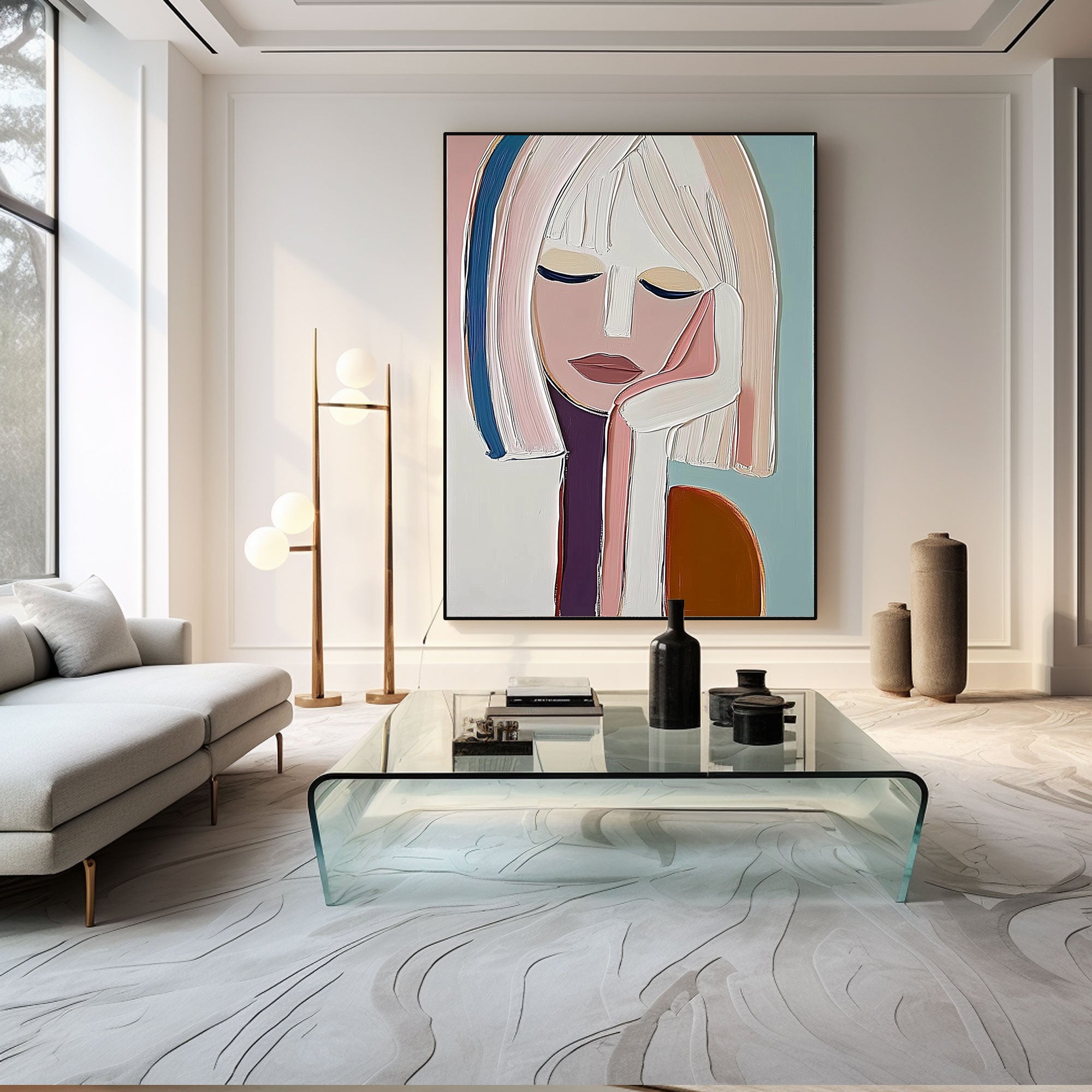 Plaster Art Textured Painting TX109