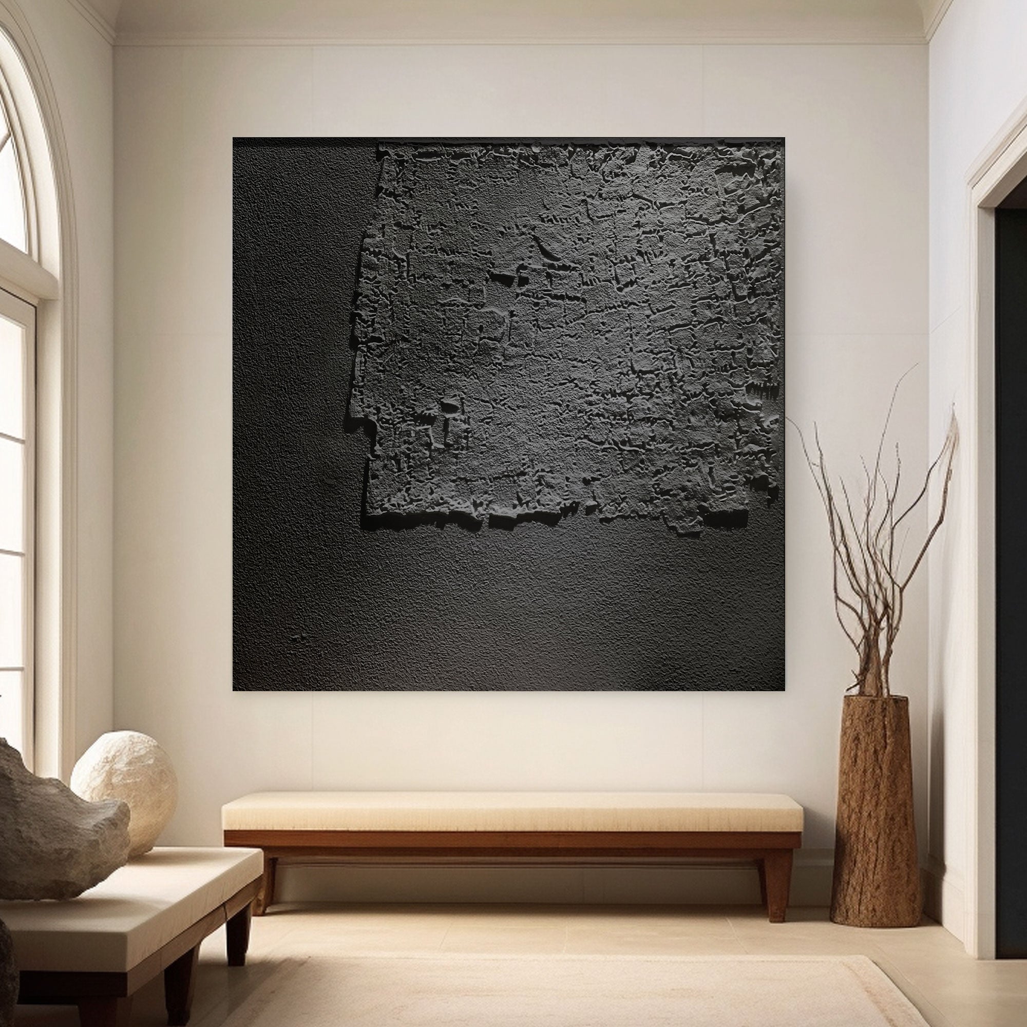 Plaster Art Texture Painting HTX078