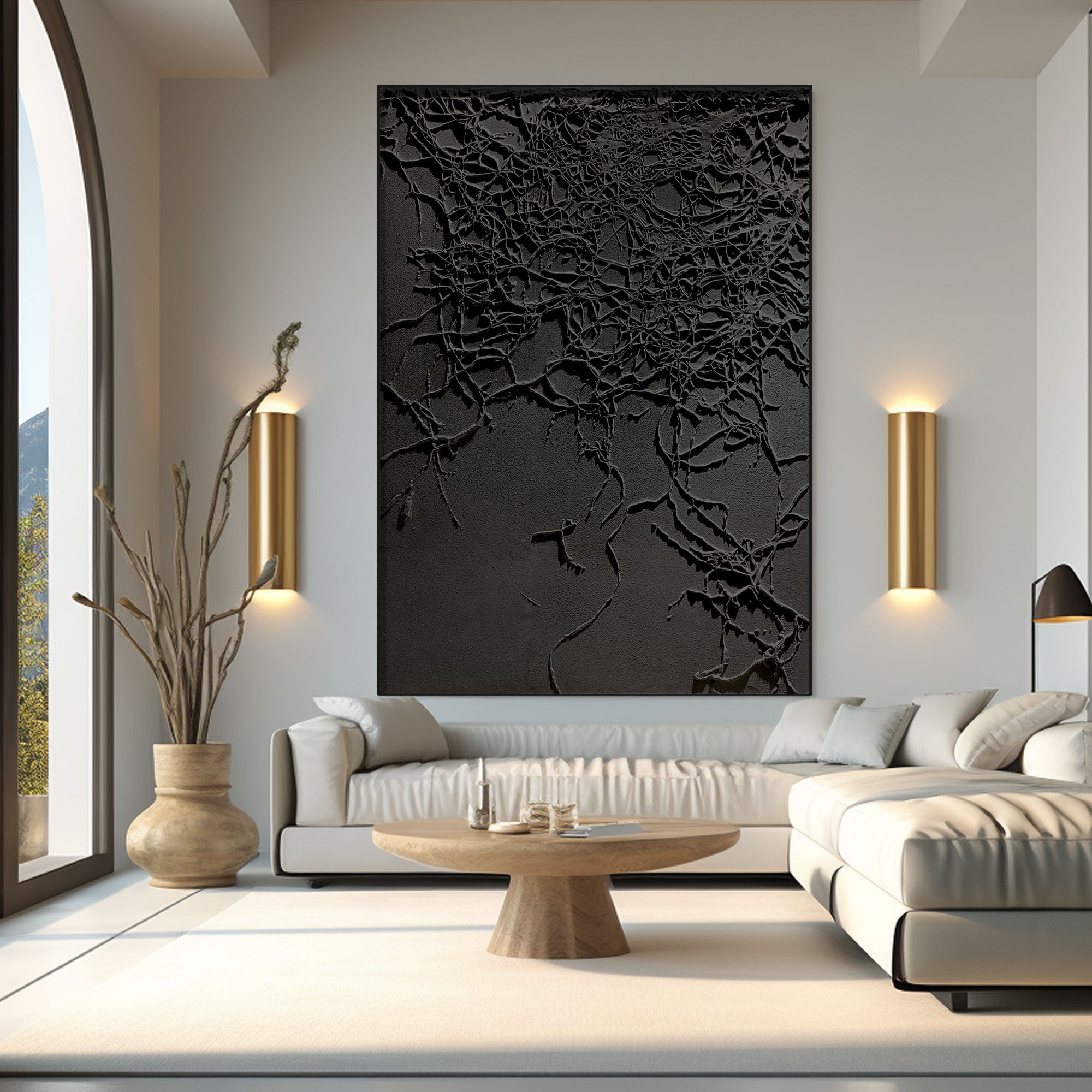 Contemporary Minimalist Art HML106