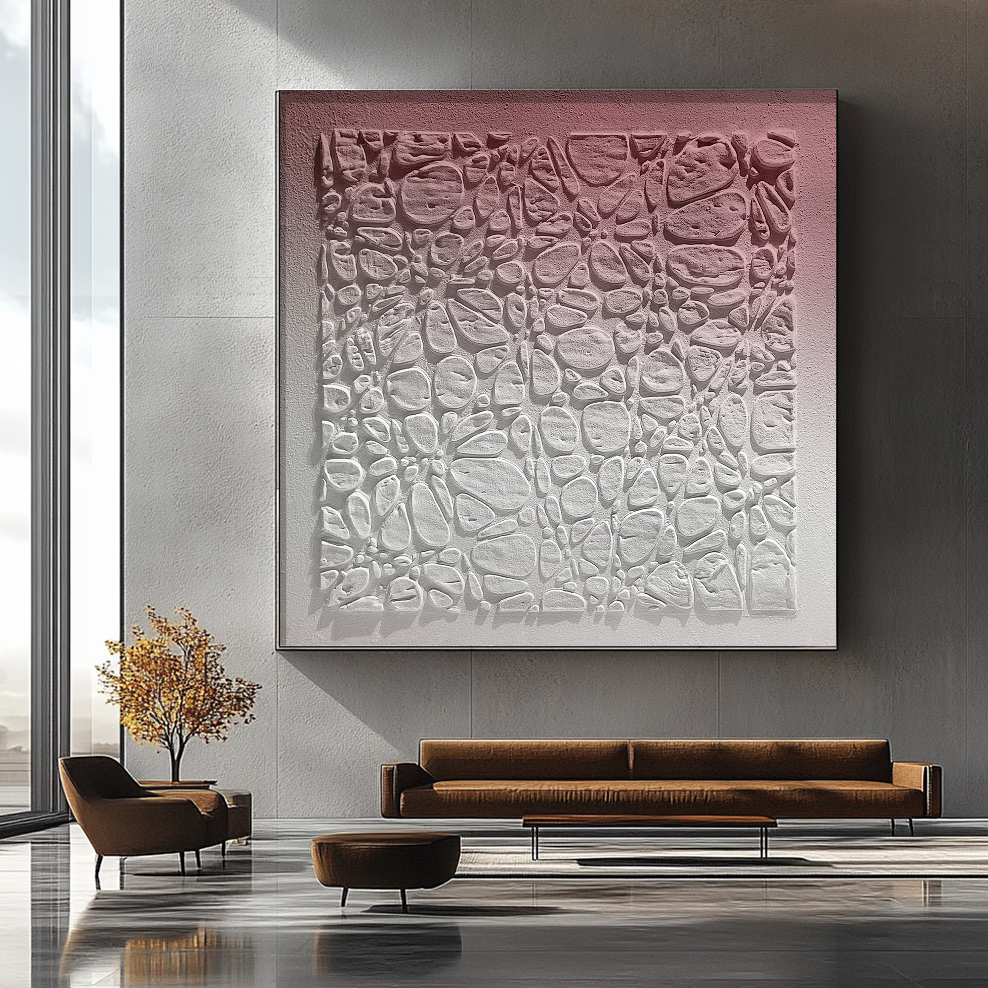 Plaster Art Texture Painting HTX091