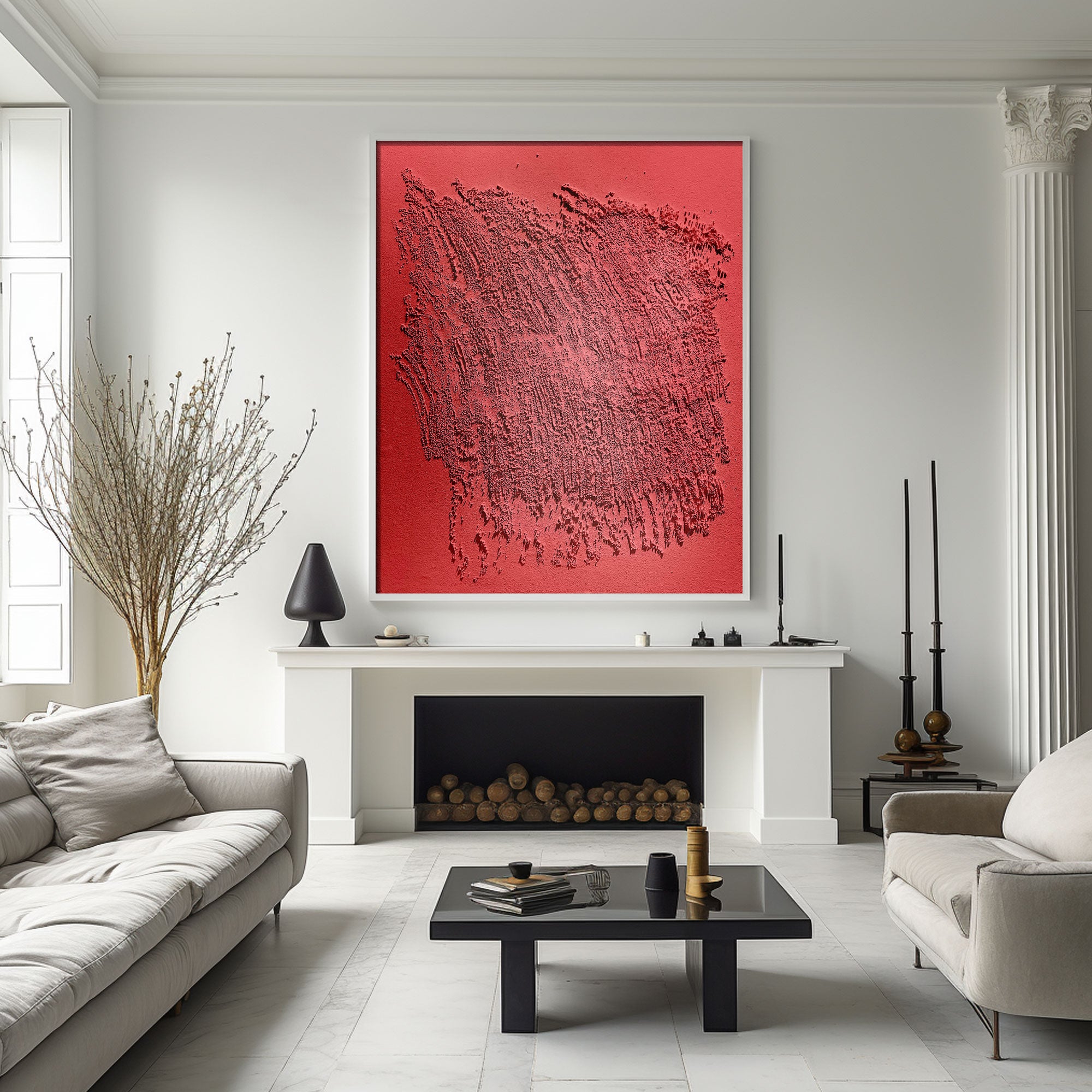 Contemporary Minimalist Art HML076