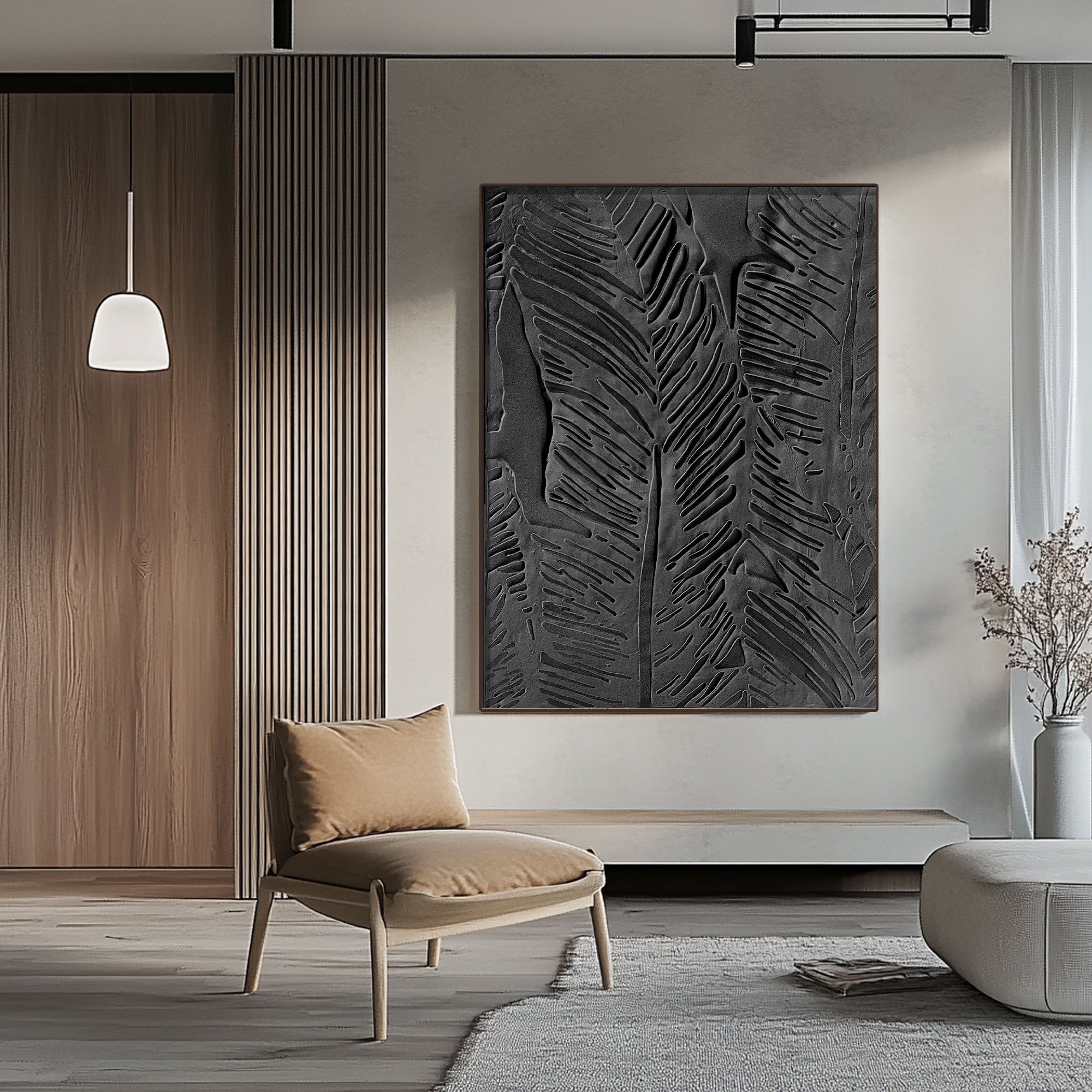 Contemporary Minimalist Art HML115