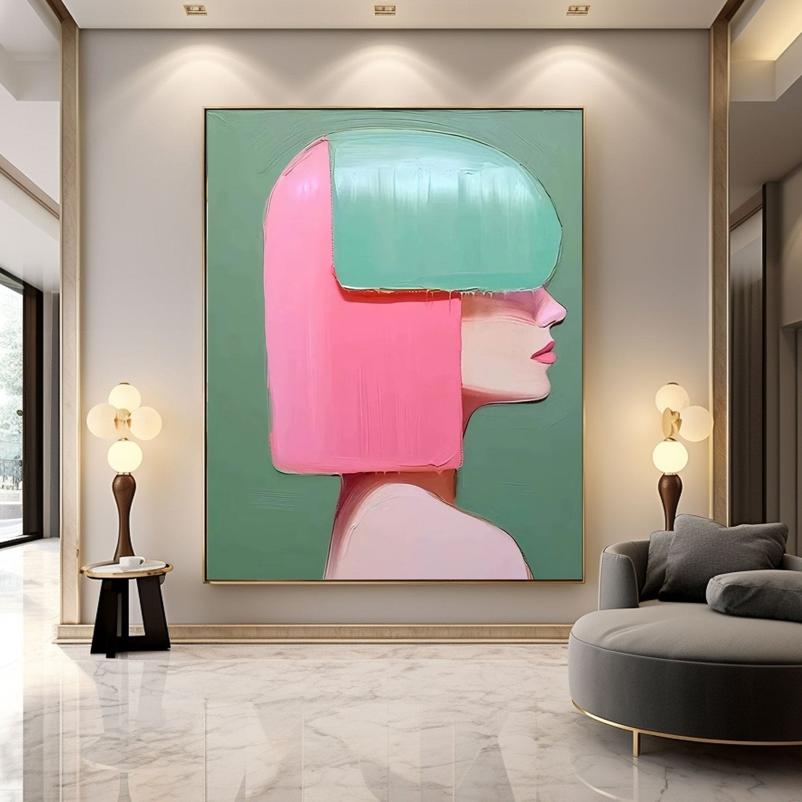 Abstract Painting AB025