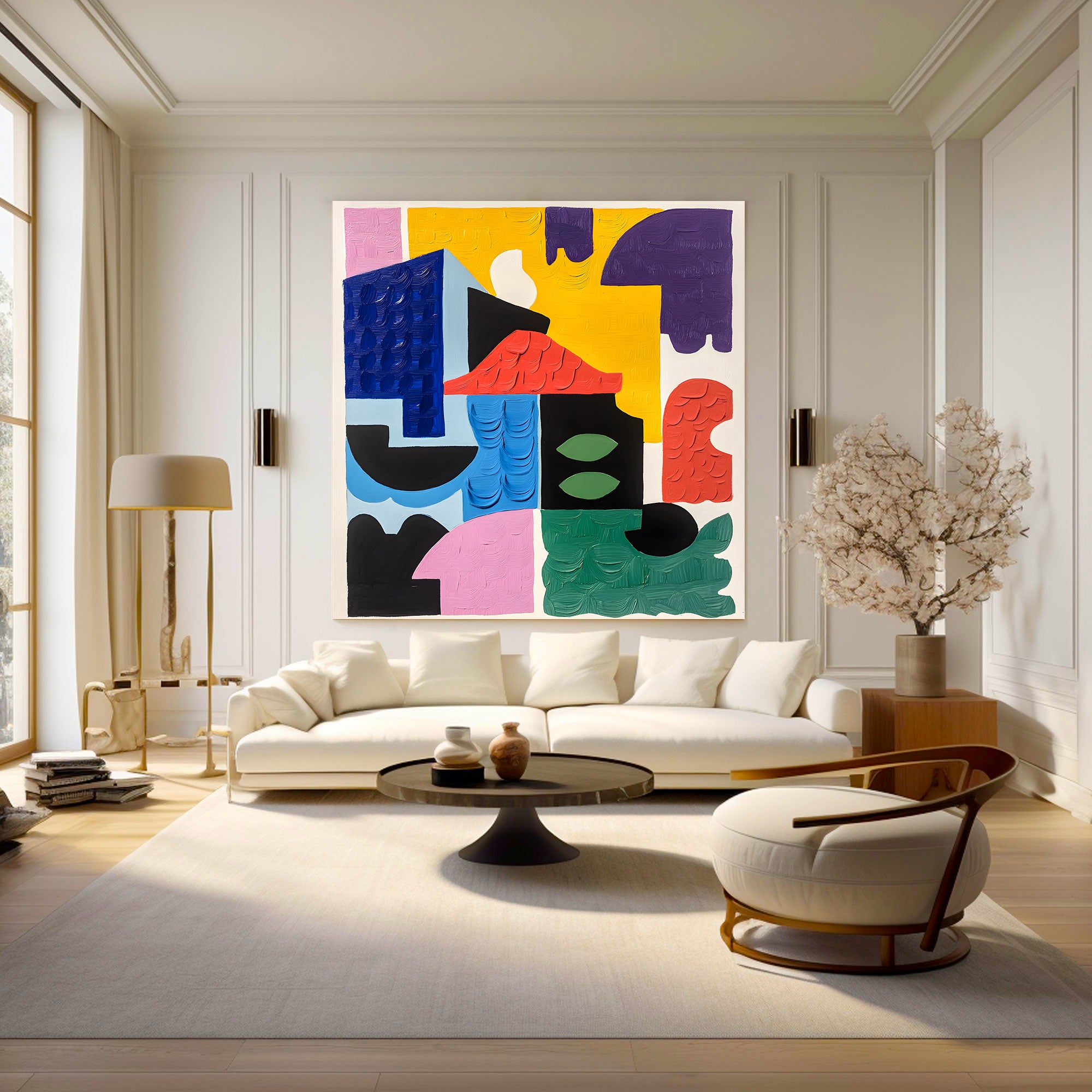 Abstract Painting AB207