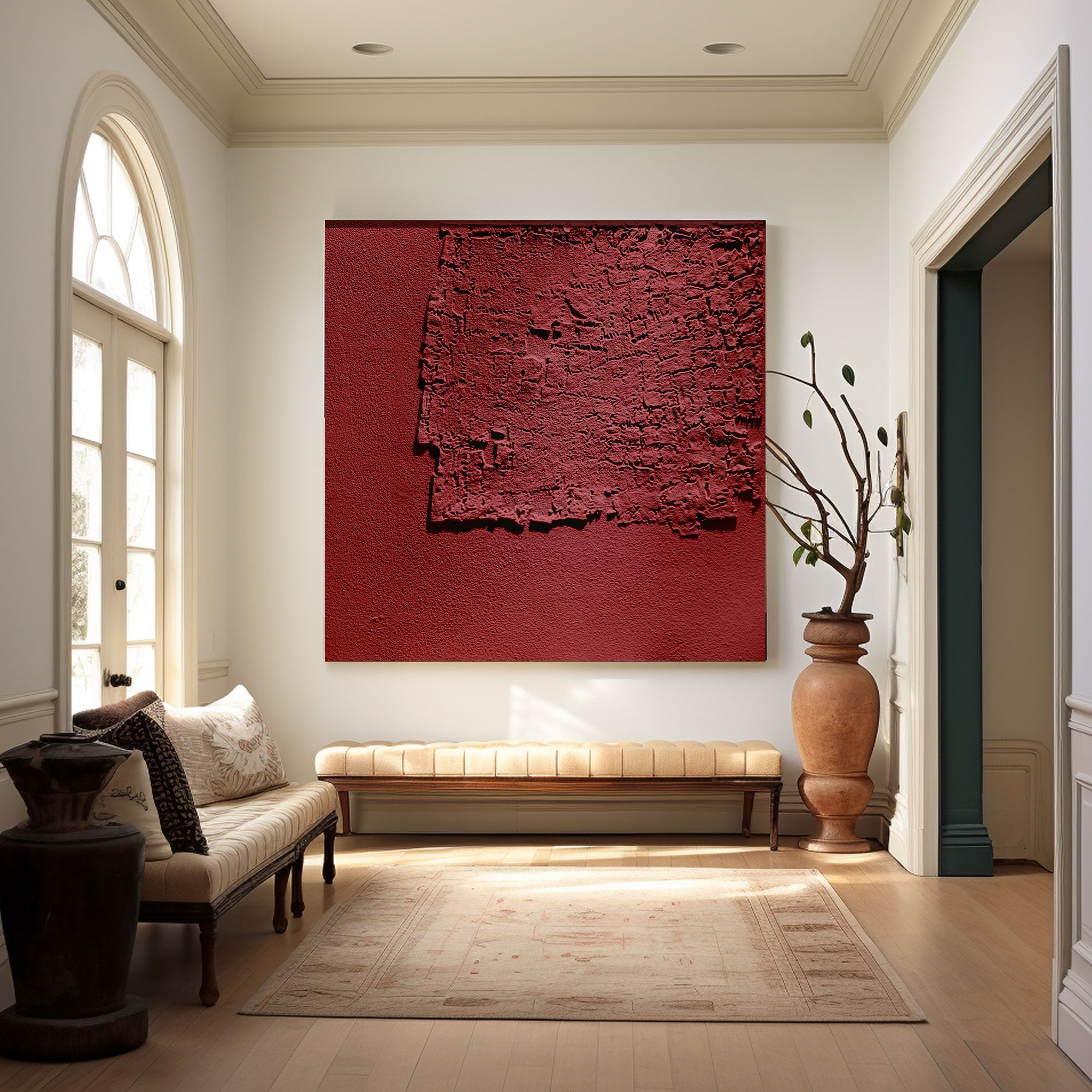 Plaster Art Texture Painting HTX079