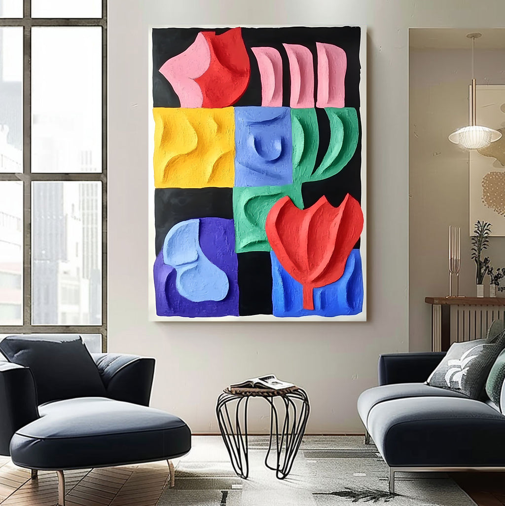 3D Textured Painting TX186