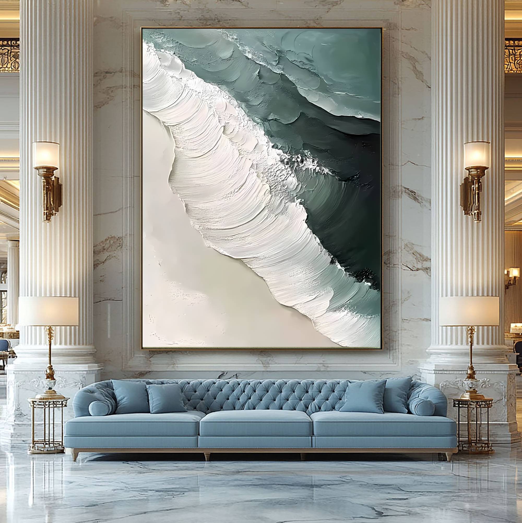 3D Textured Painting TX146