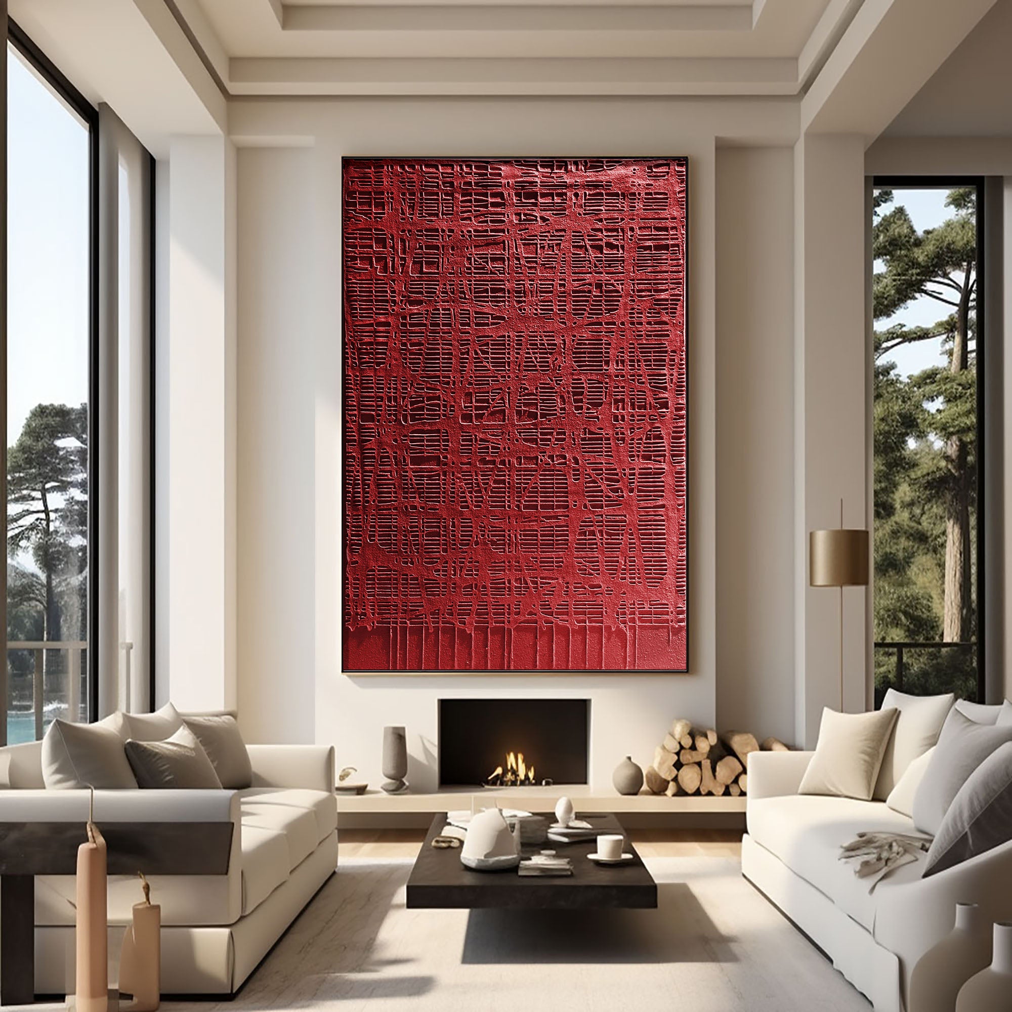 Contemporary Minimalist Art HML119