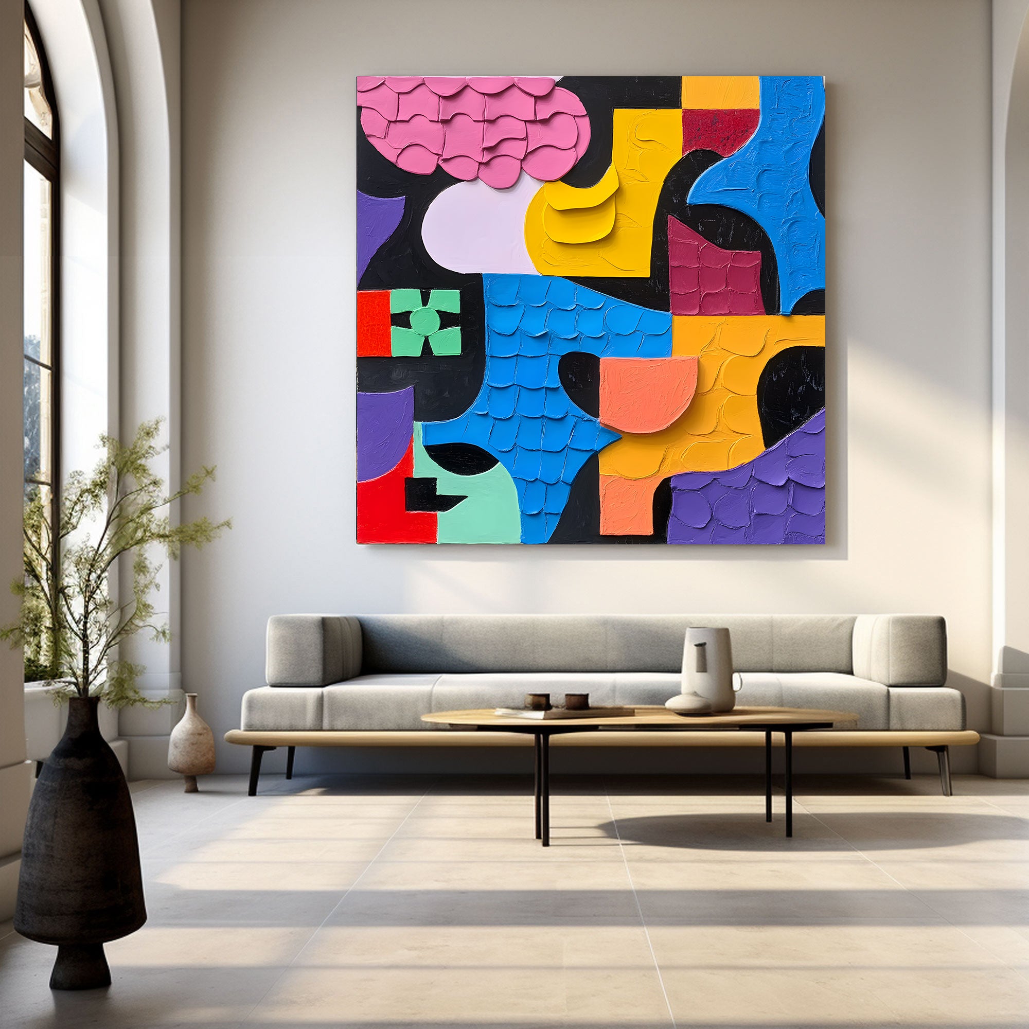 Abstract Painting AB195