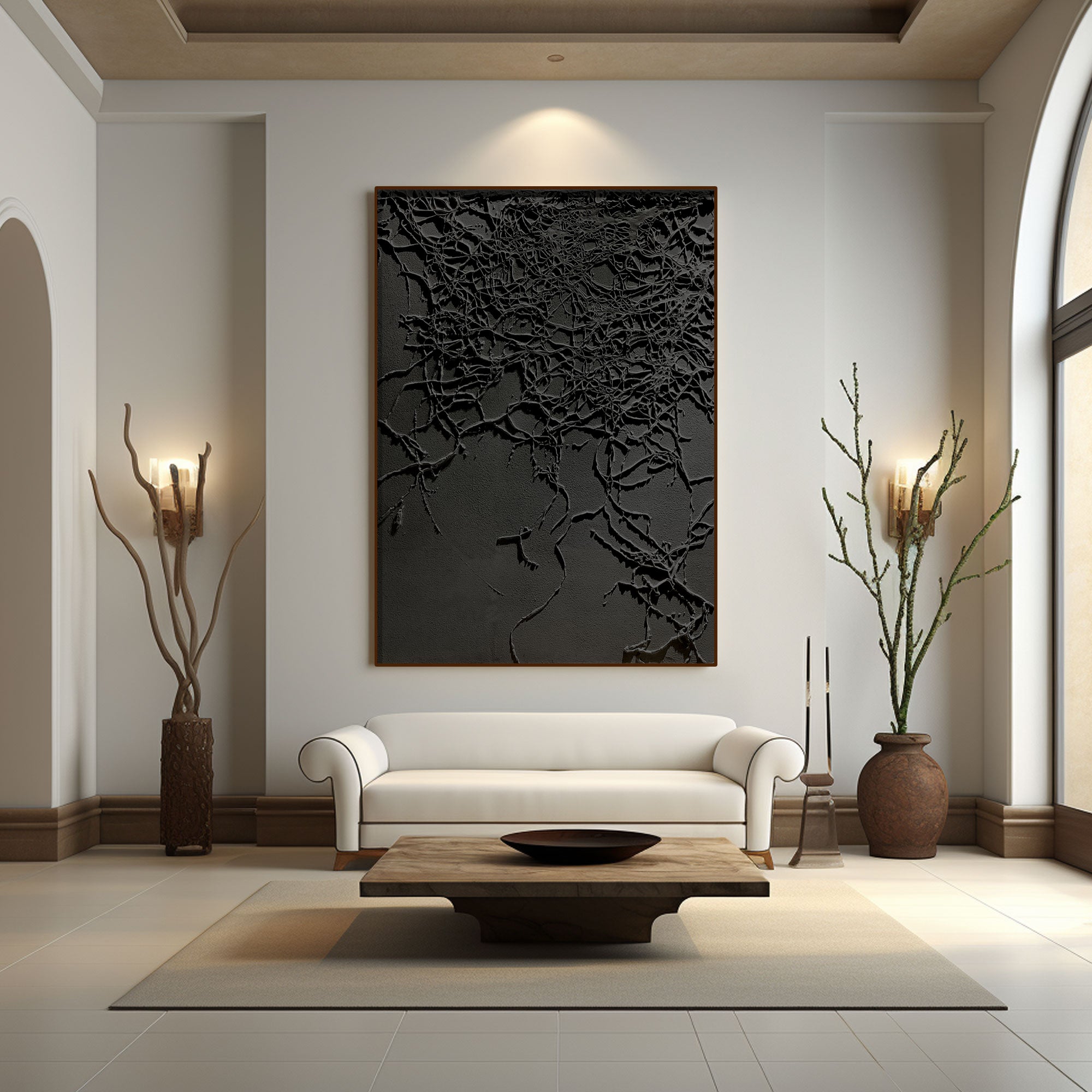 Contemporary Minimalist Art HML106