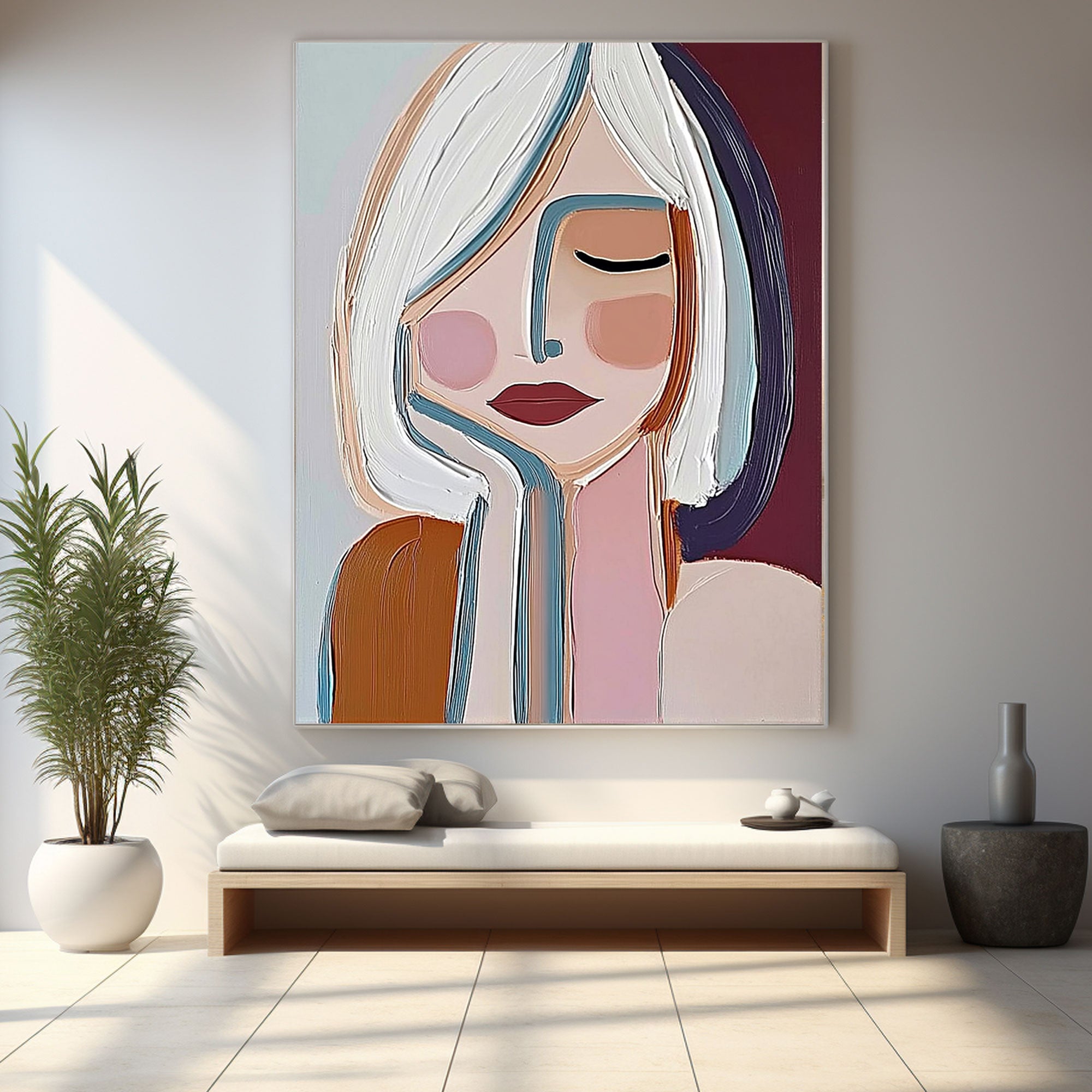 Plaster Art Textured Painting TX108