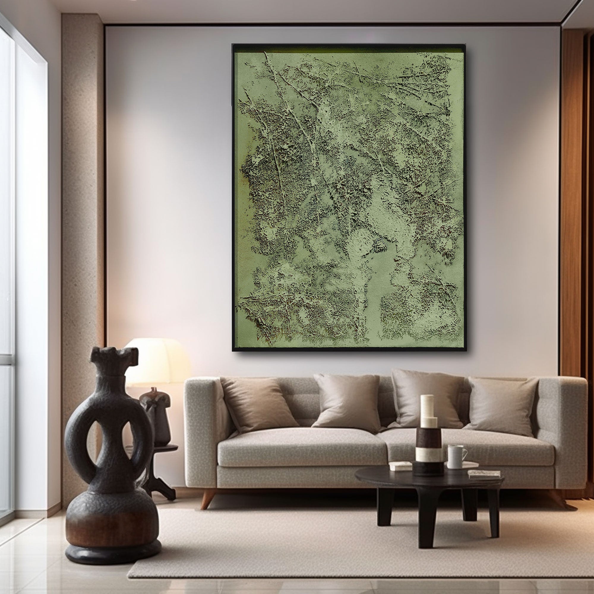 Contemporary Minimalist Art HML127