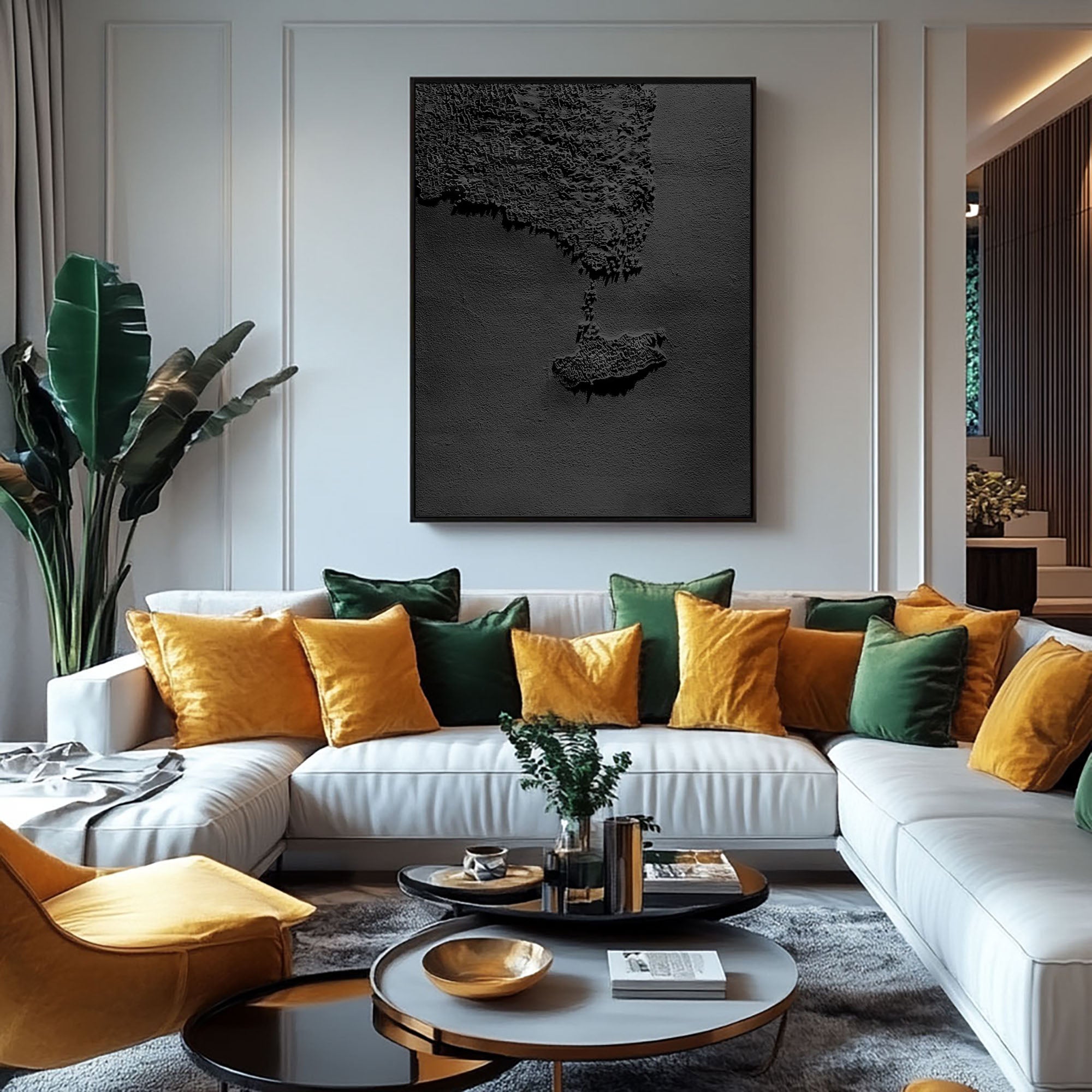 3D Textured Painting HTX066