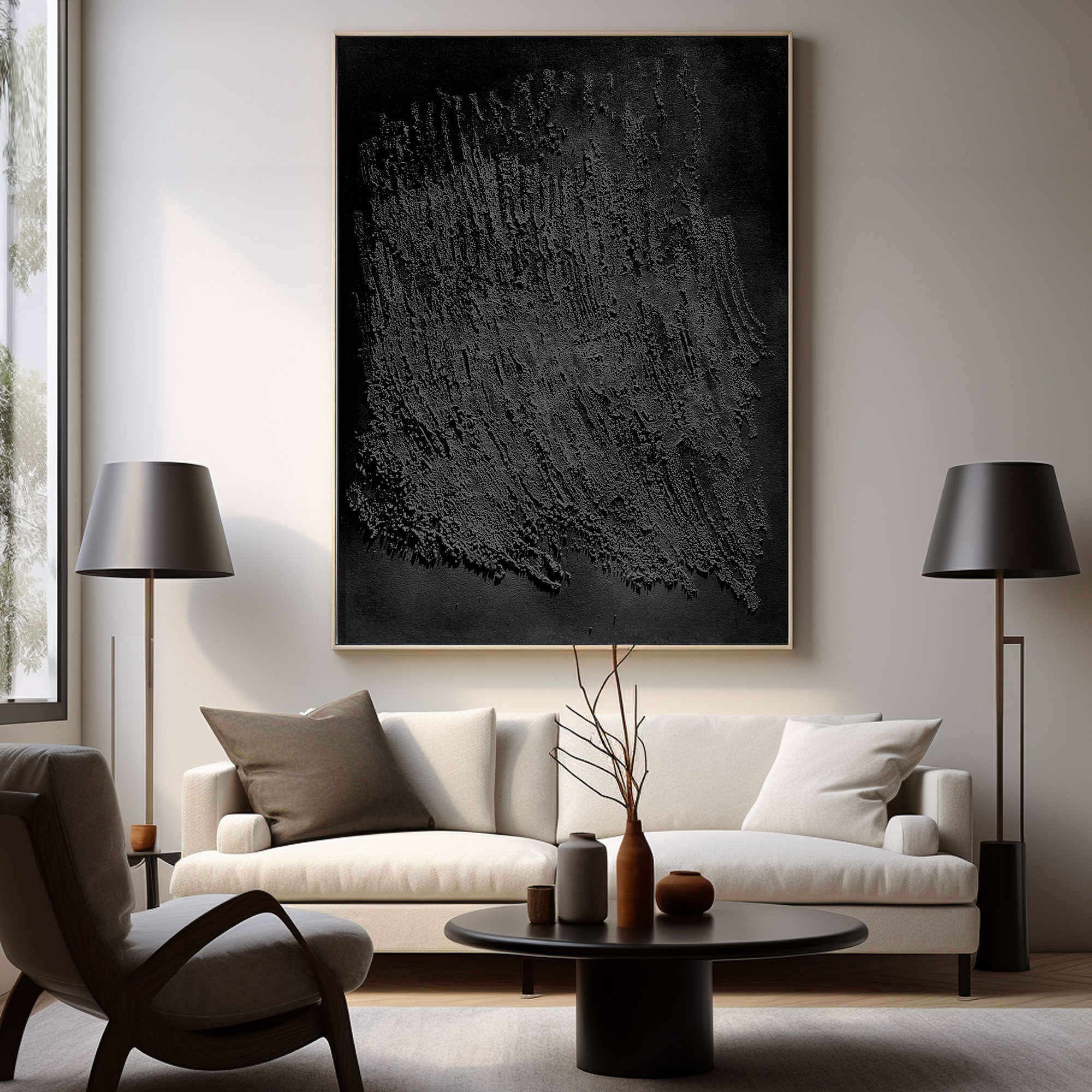 Contemporary Minimalist Art HML071