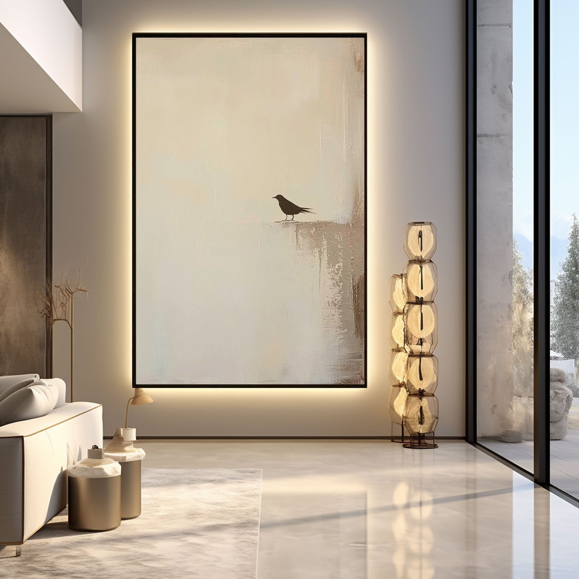 Minimalist Oil Painting ML148