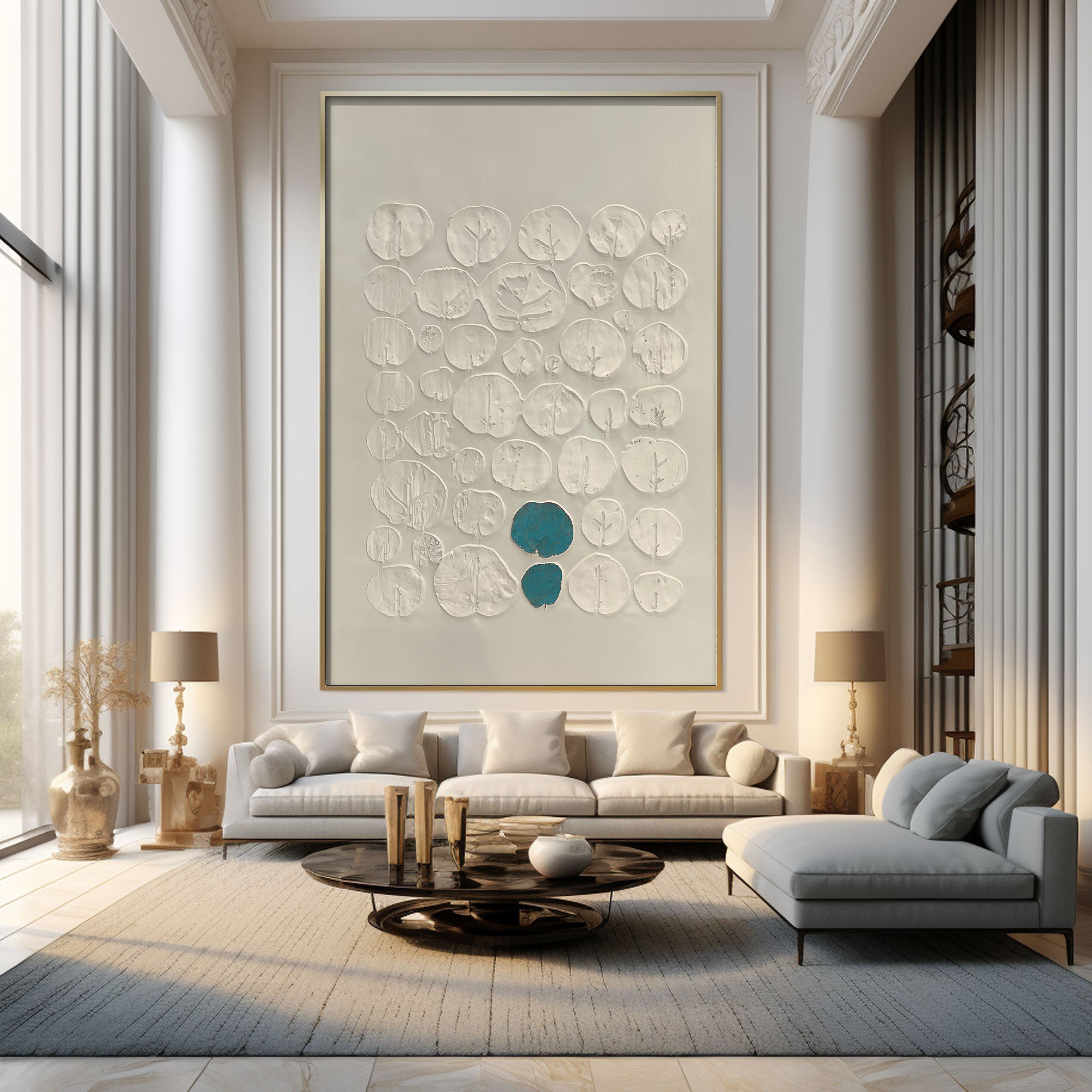 Plaster Art Texture Painting HTX057