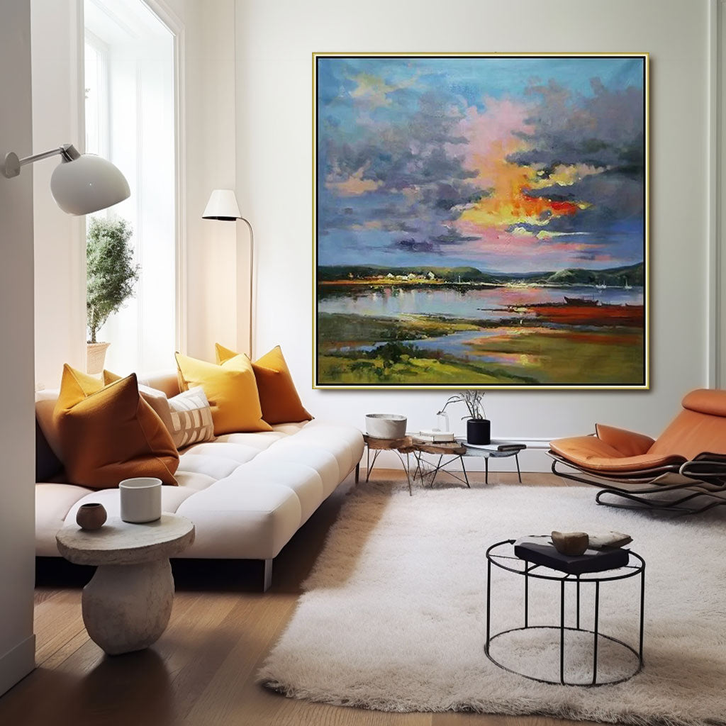 Minimalist Oil Painting ML146