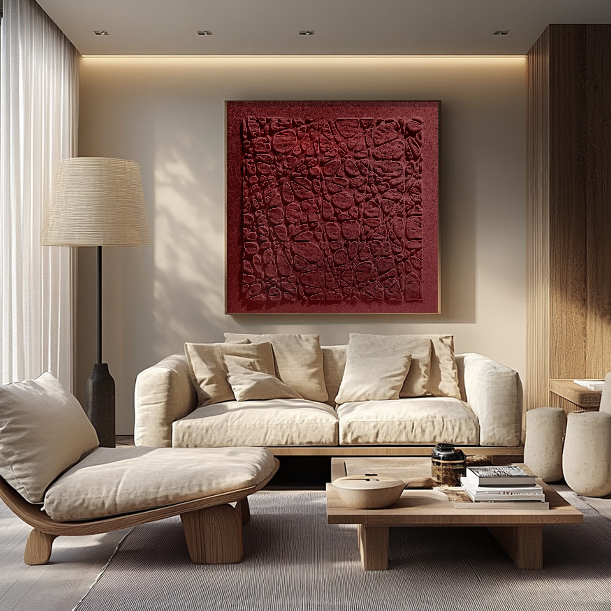 Plaster Art Texture Painting HTX075