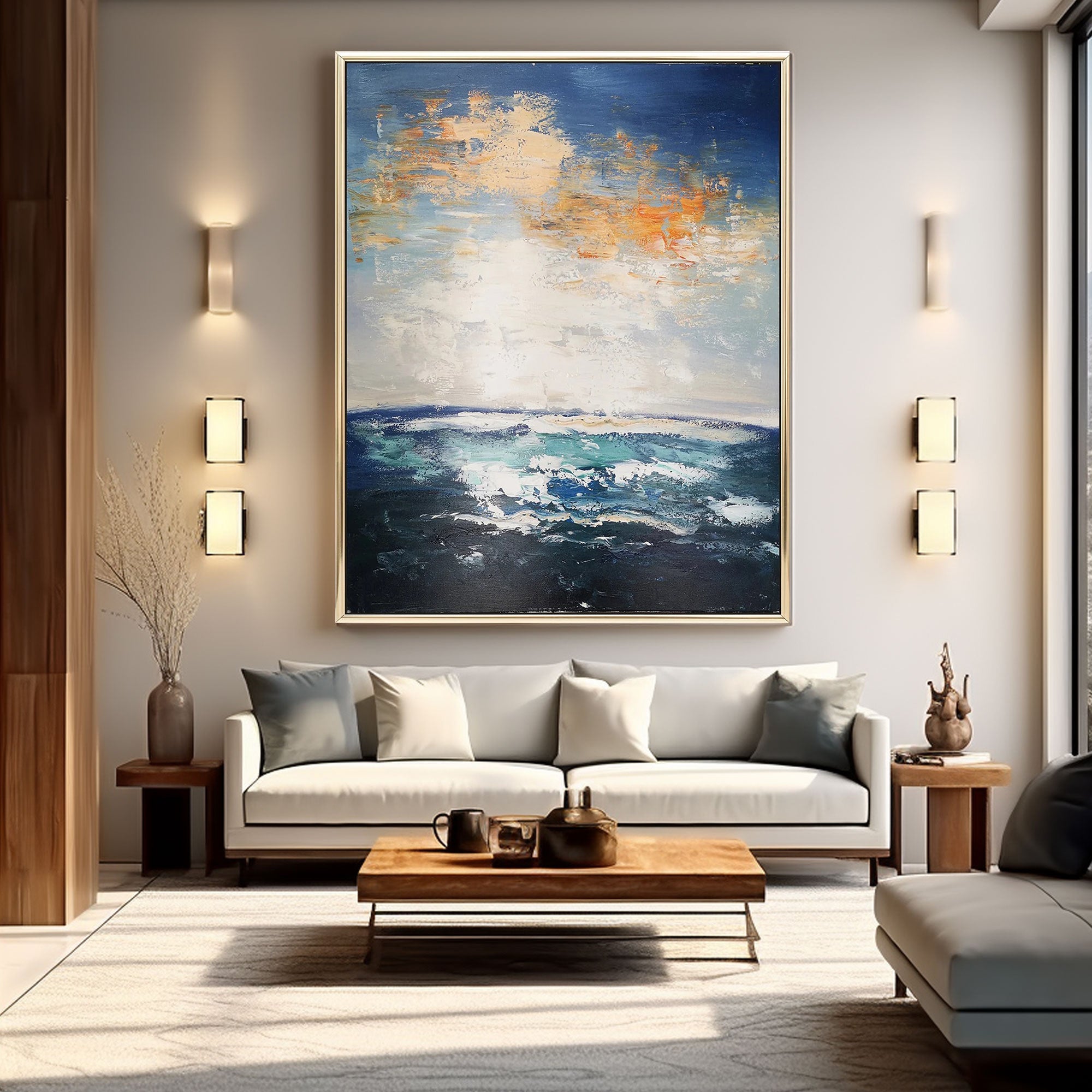 Minimalist Oil Painting ML147