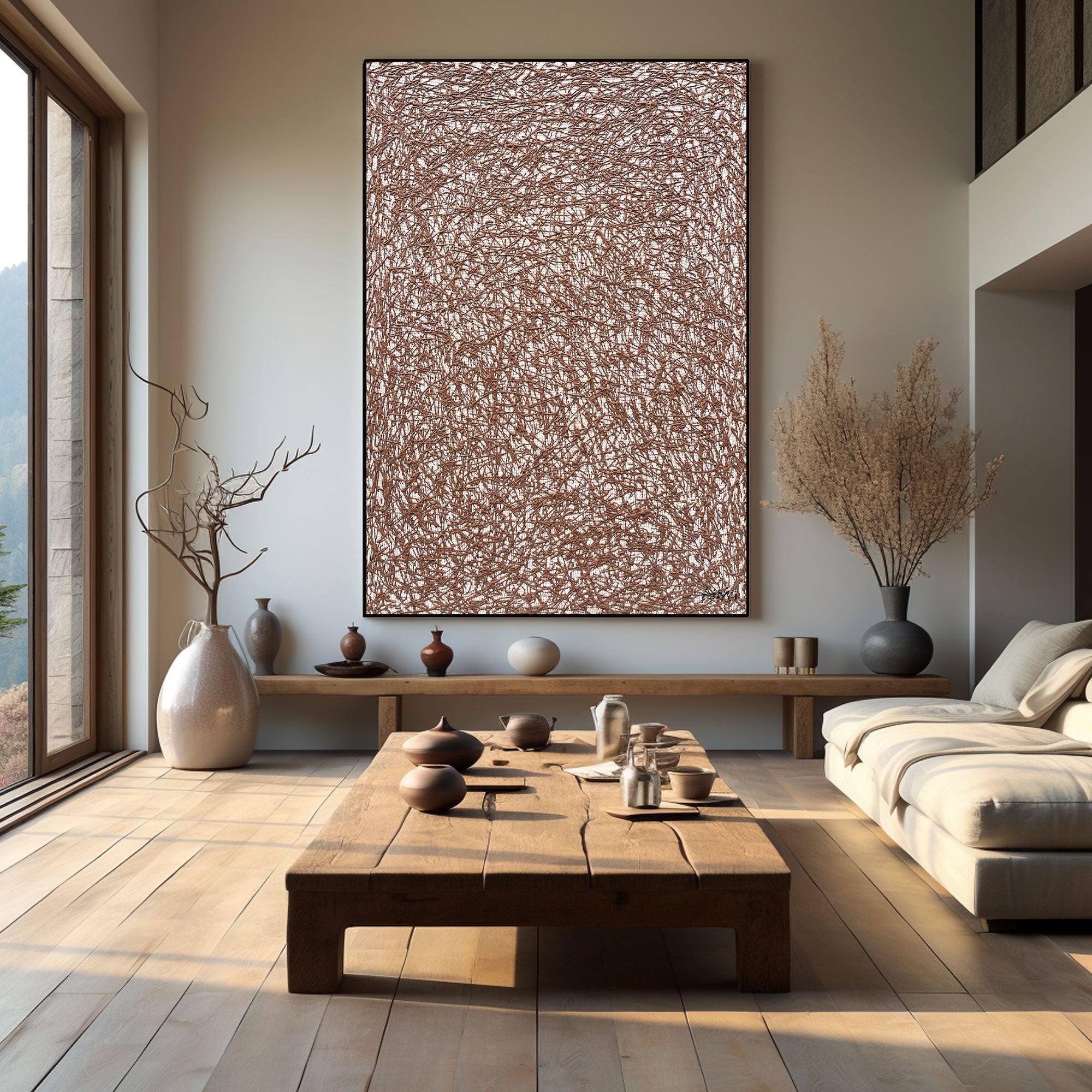 Wabi Sabi Painting LWS083