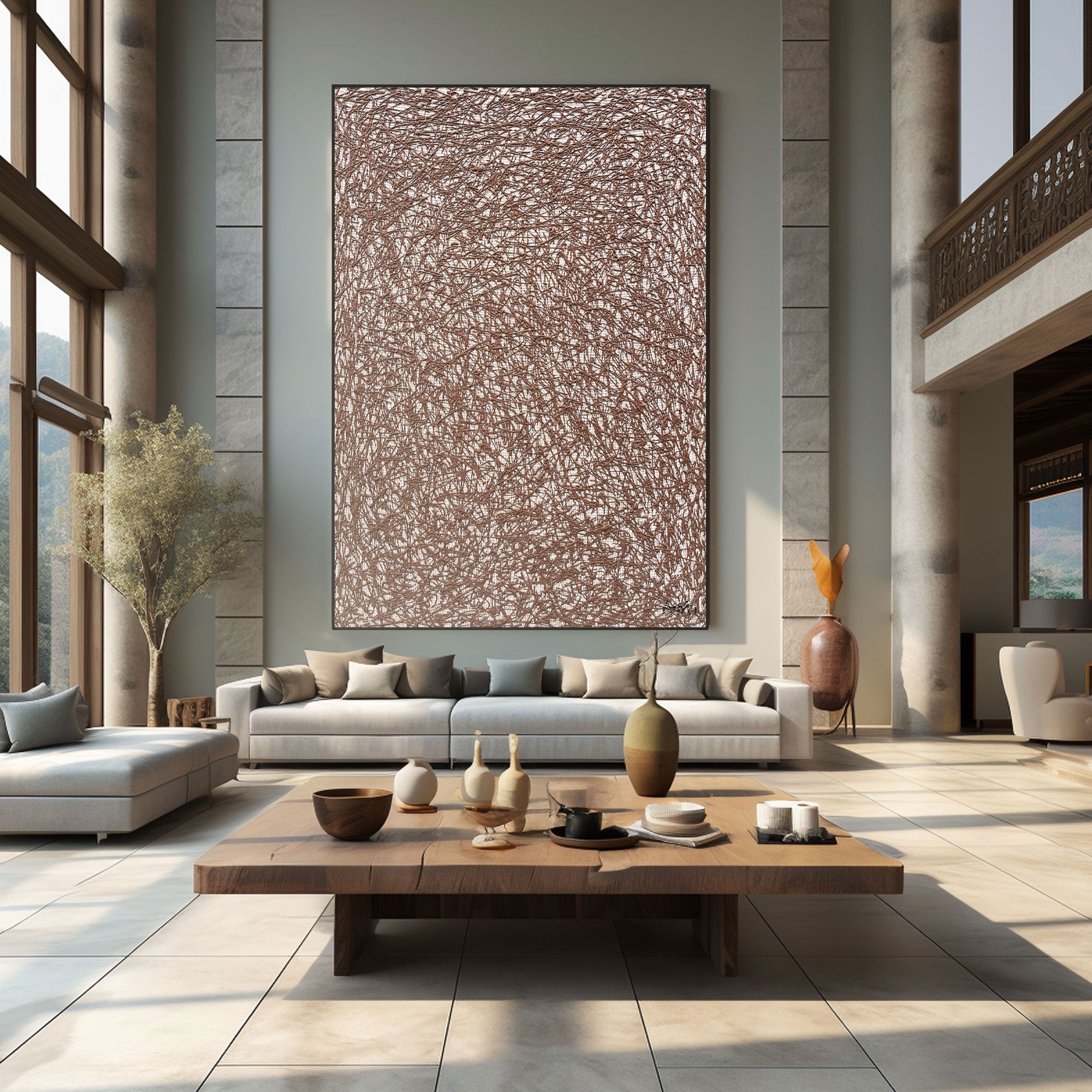 Wabi Sabi Painting LWS083