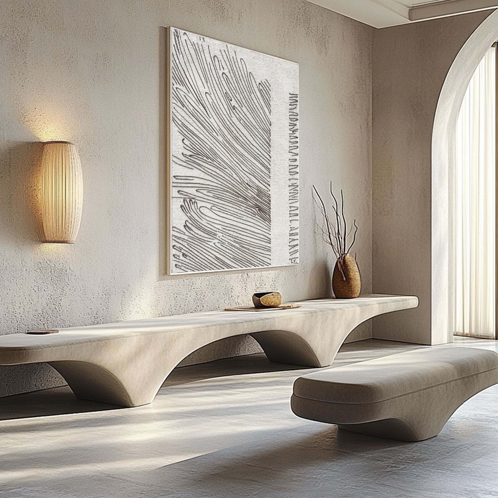 Contemporary Minimalist Art LML160