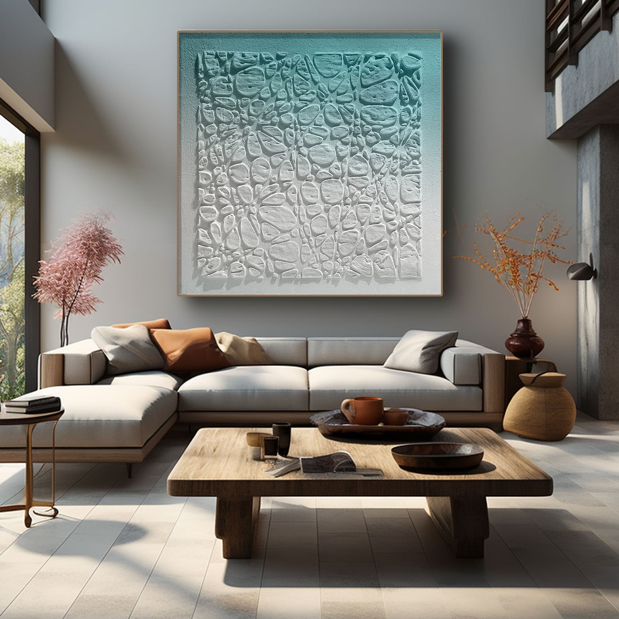 Plaster Art Texture Painting HTX092