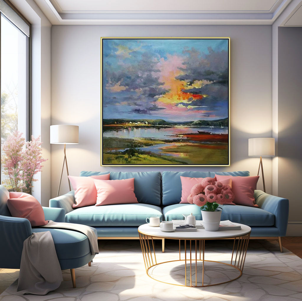 Minimalist Oil Painting ML146