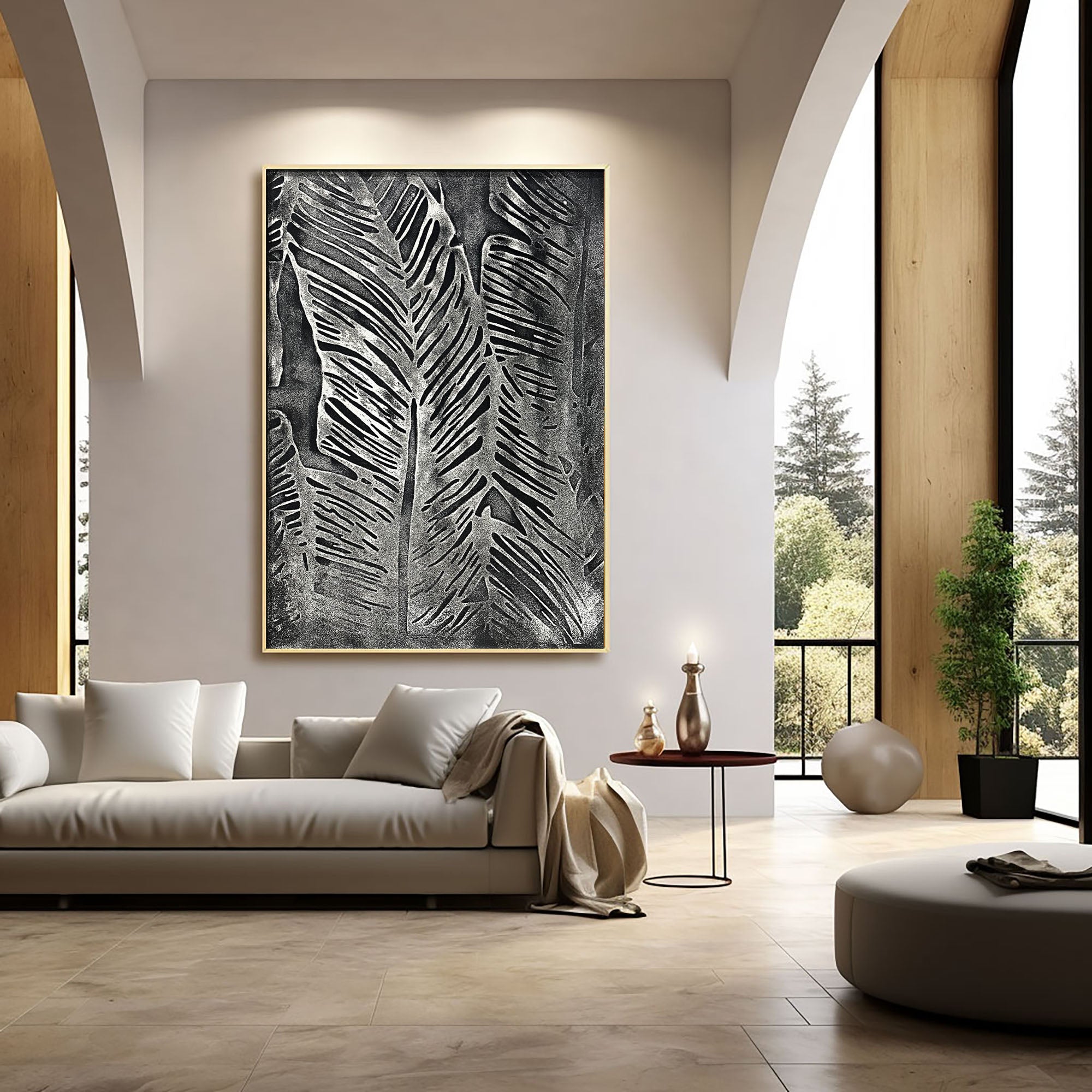 Contemporary Minimalist Art HML116