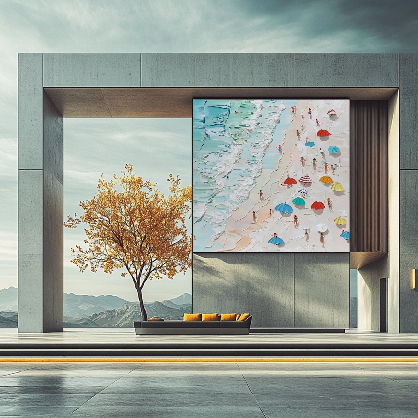 Plaster Art Texture Painting TX011