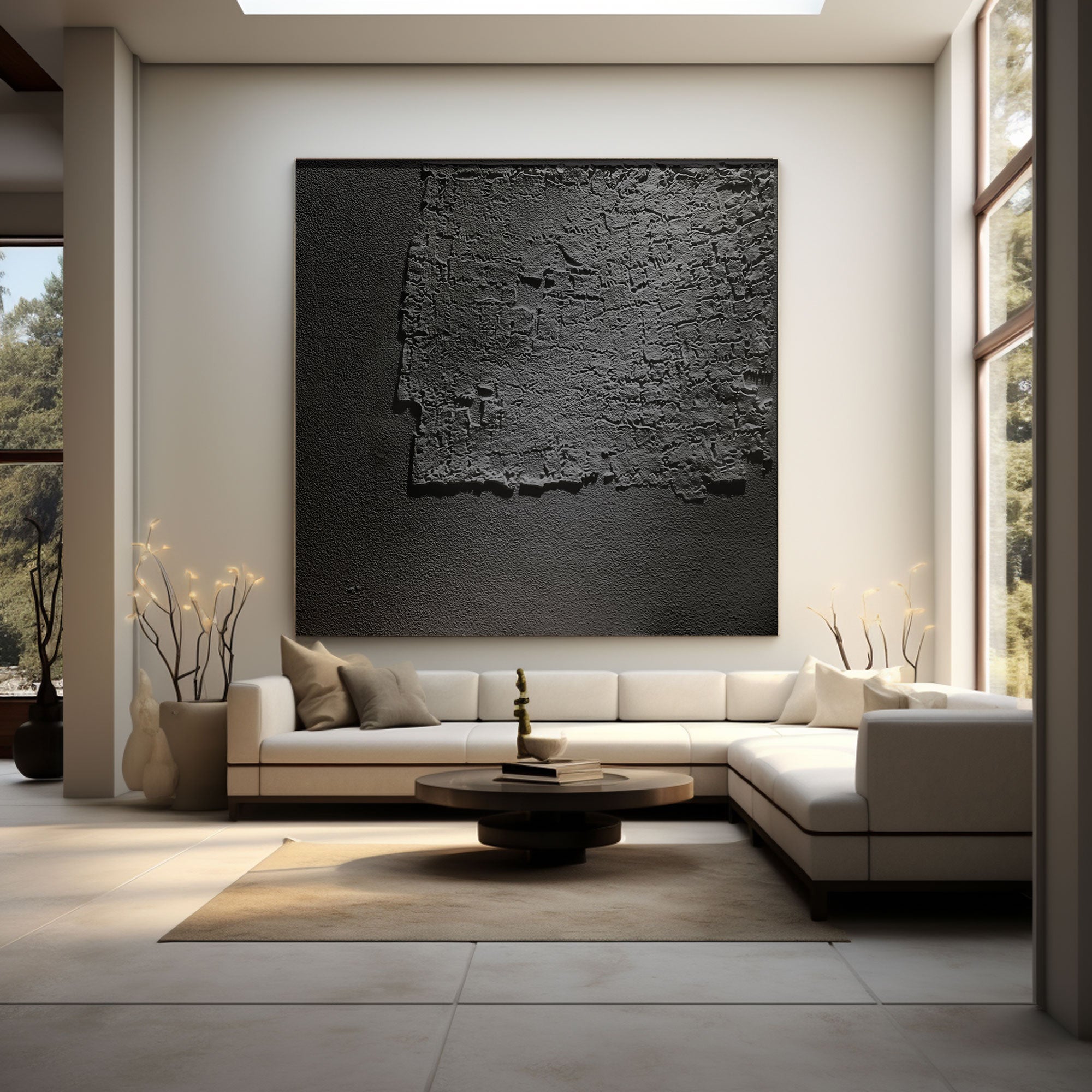 Plaster Art Texture Painting HTX078