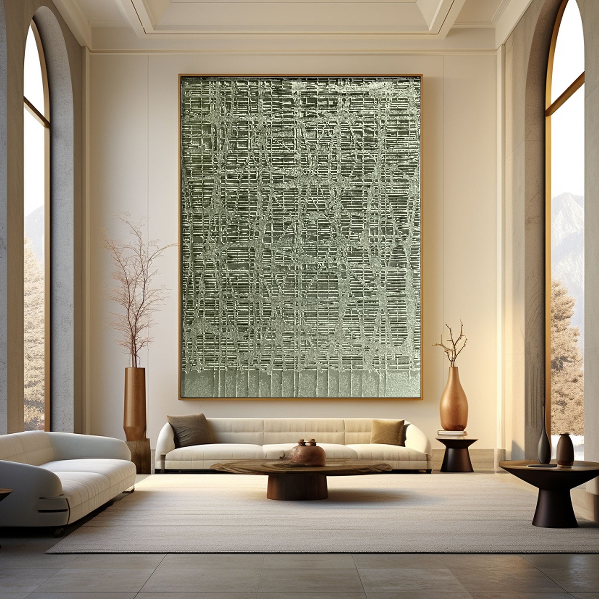 Contemporary Minimalist Art HML120