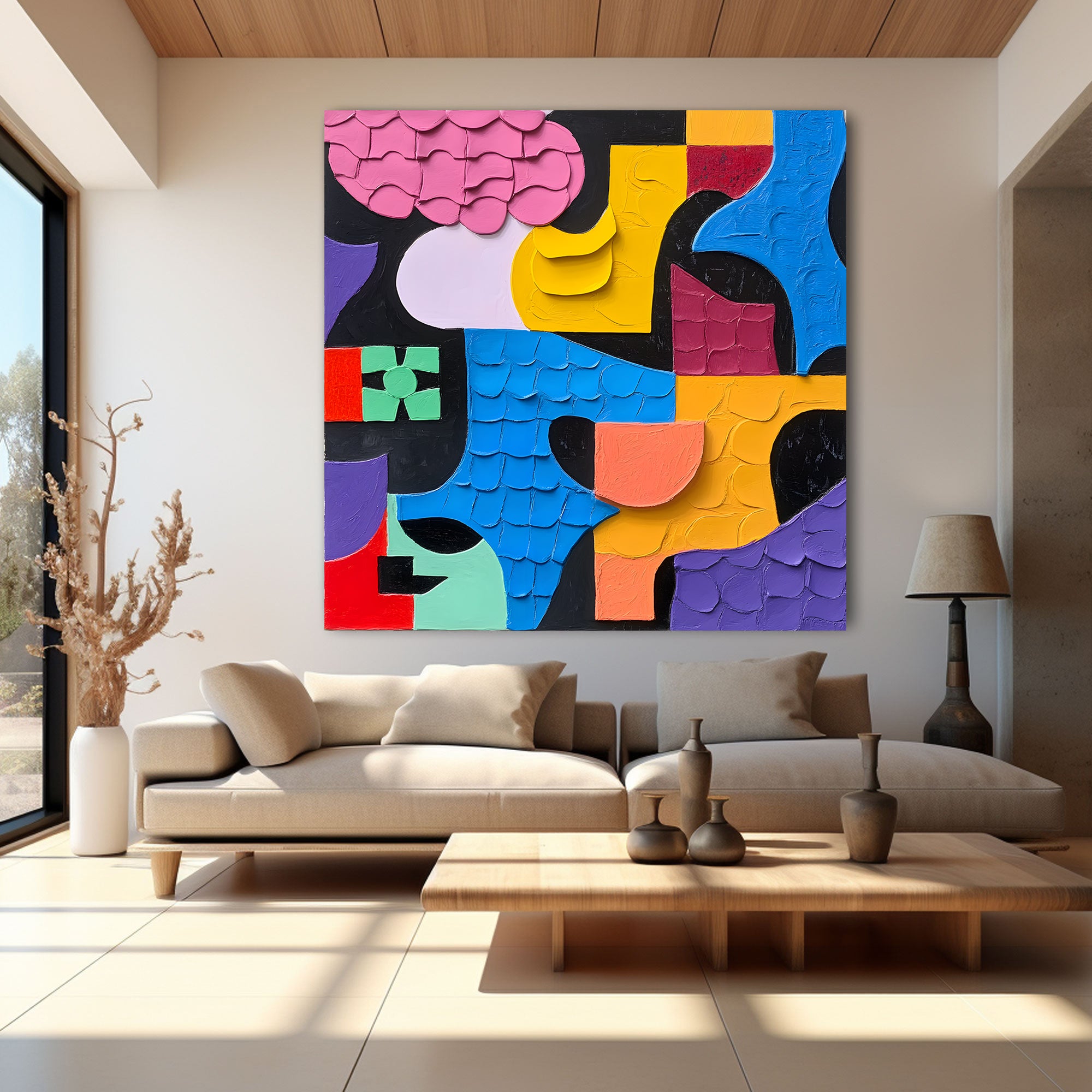 Abstract Painting AB195