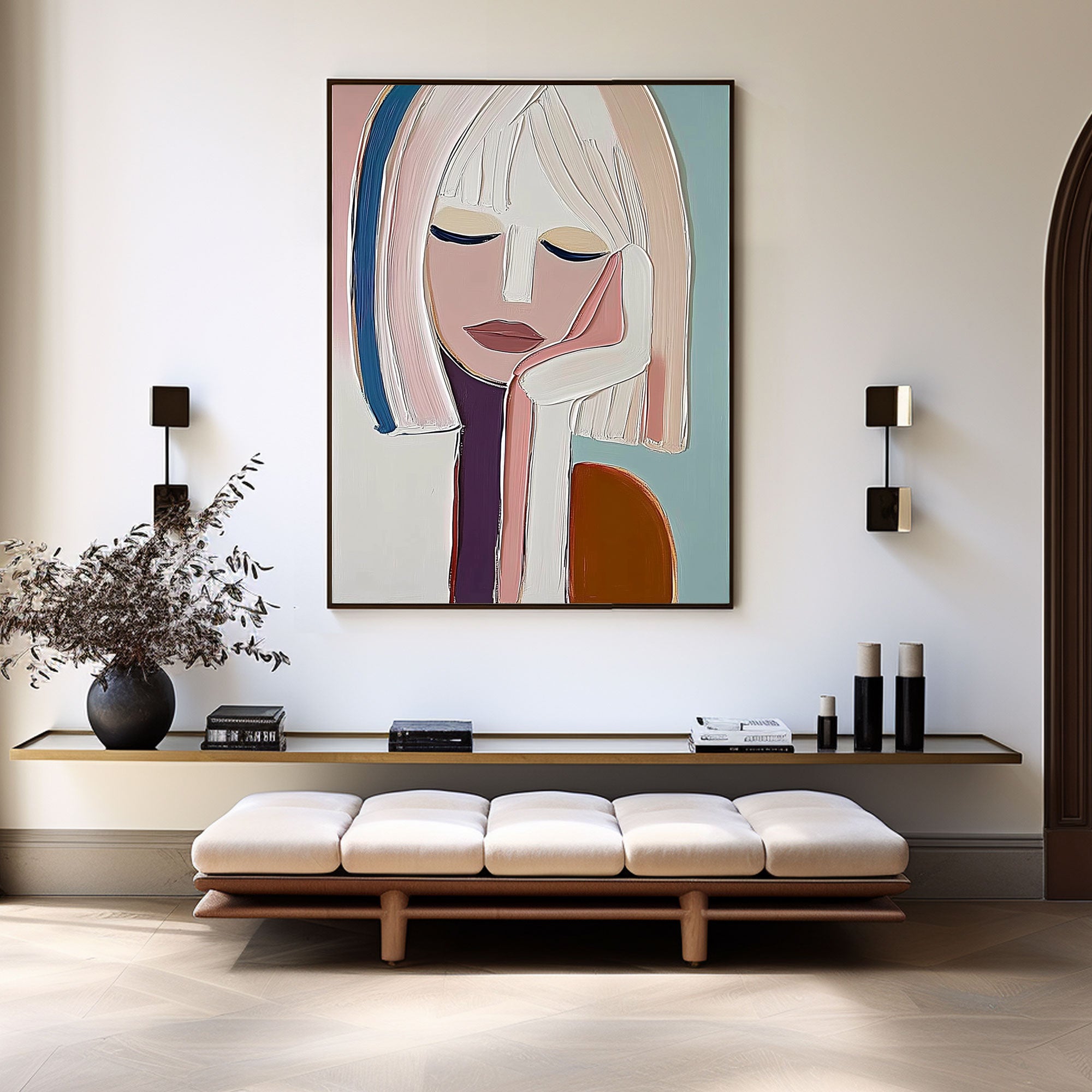 Plaster Art Textured Painting TX109