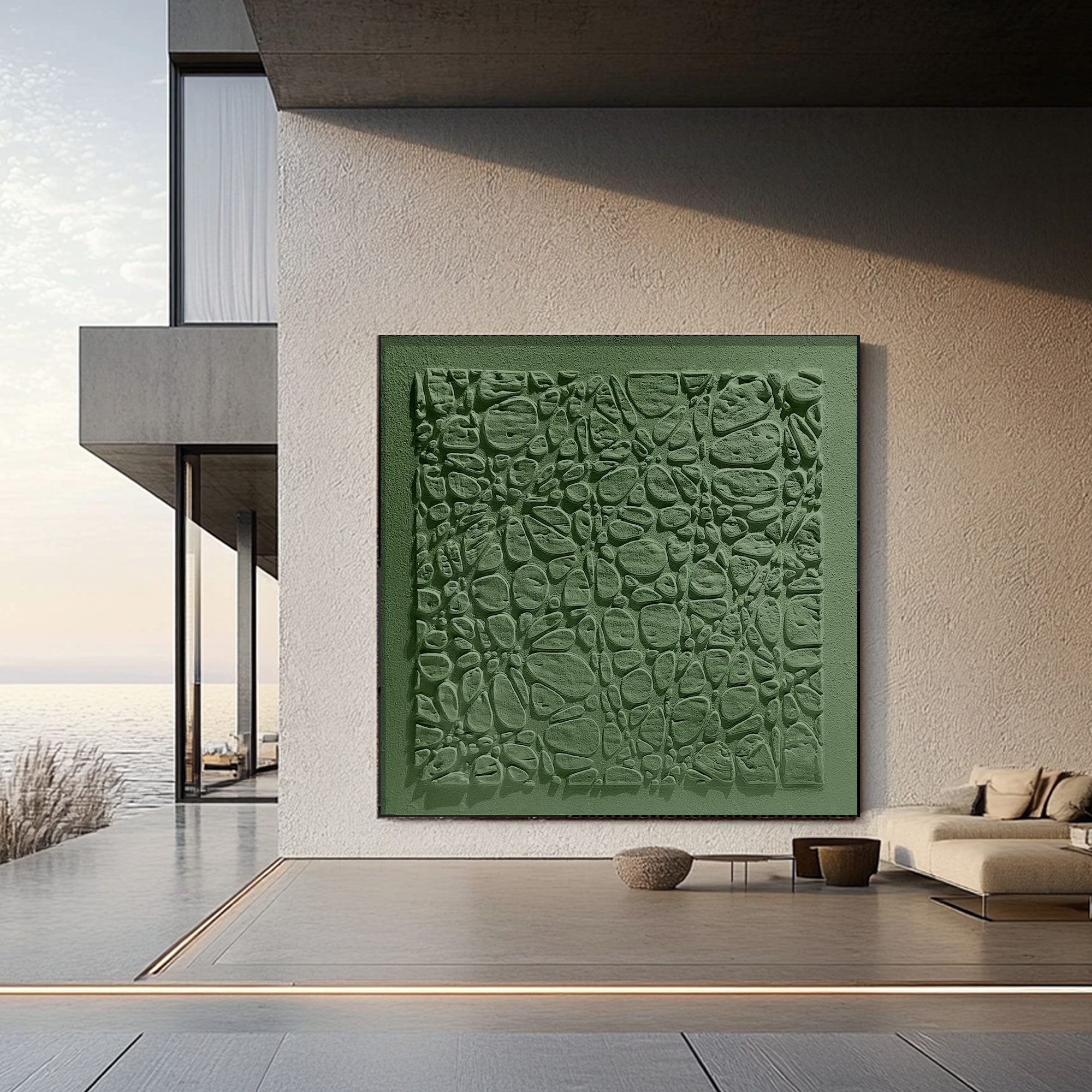 Plaster Art Texture Painting HTX090