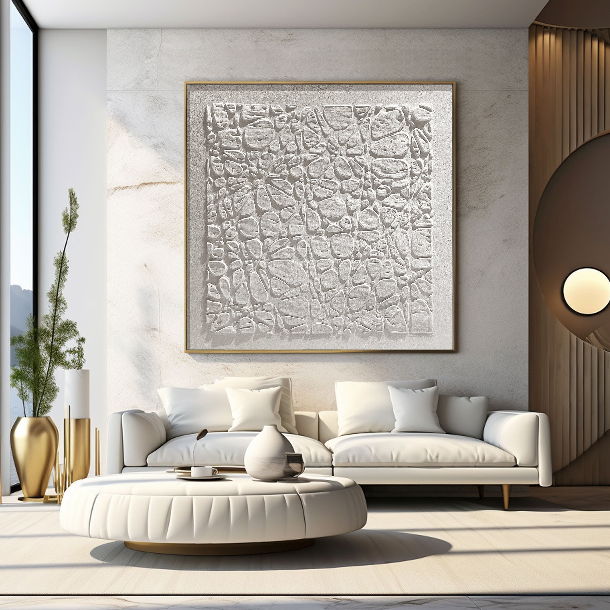 Plaster Art Texture Painting HTX072