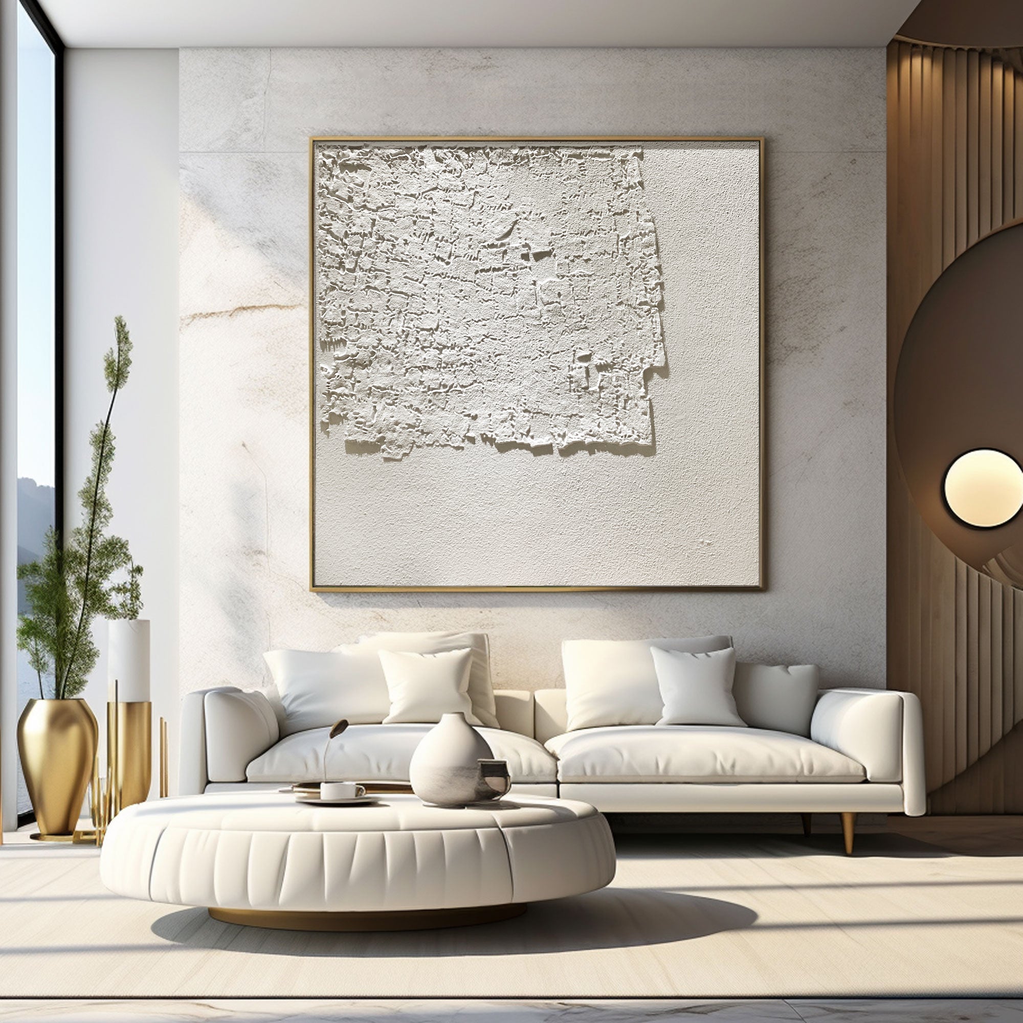 Plaster Art Texture Painting HTX077